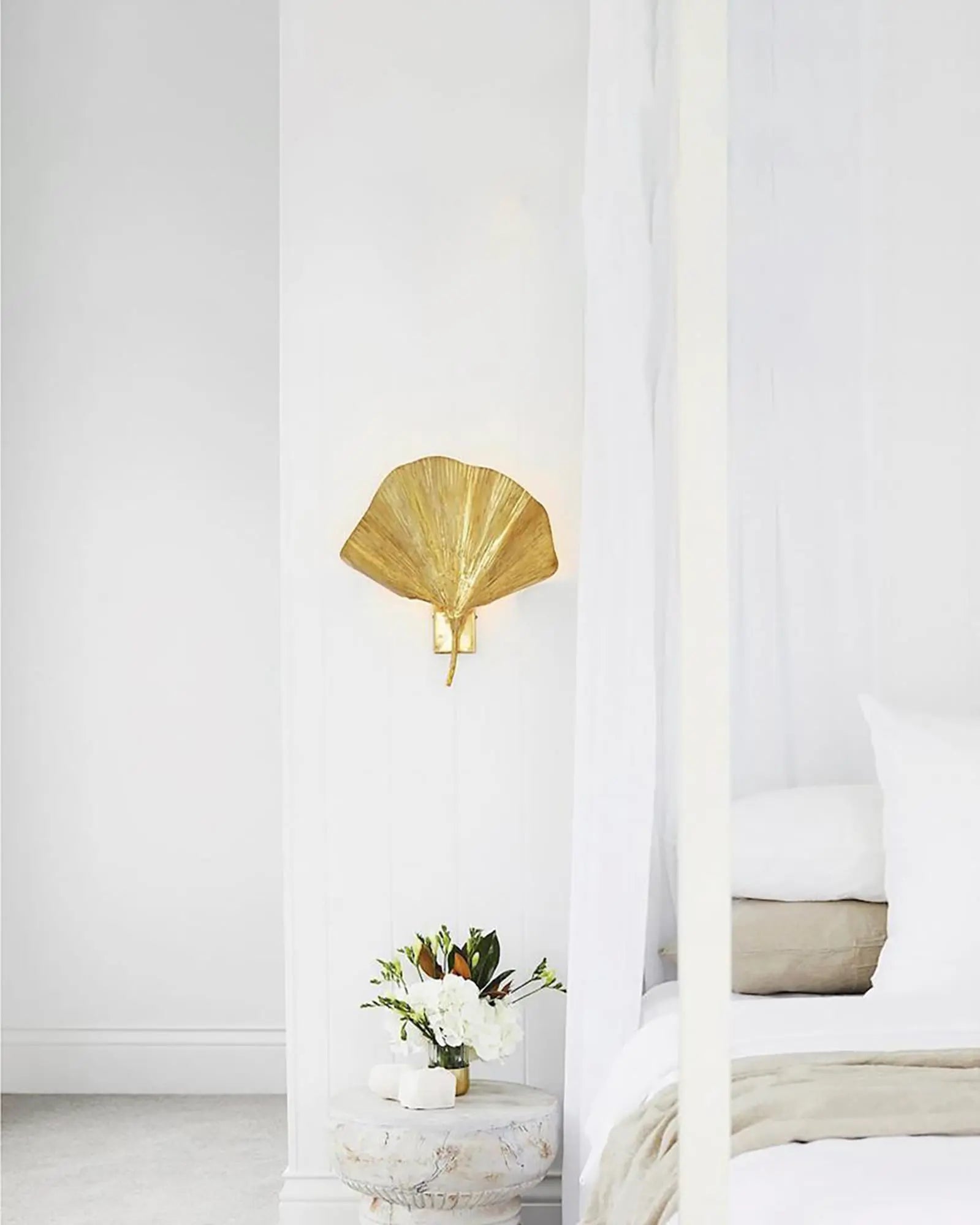 Ginko Leaf Wall light bedside