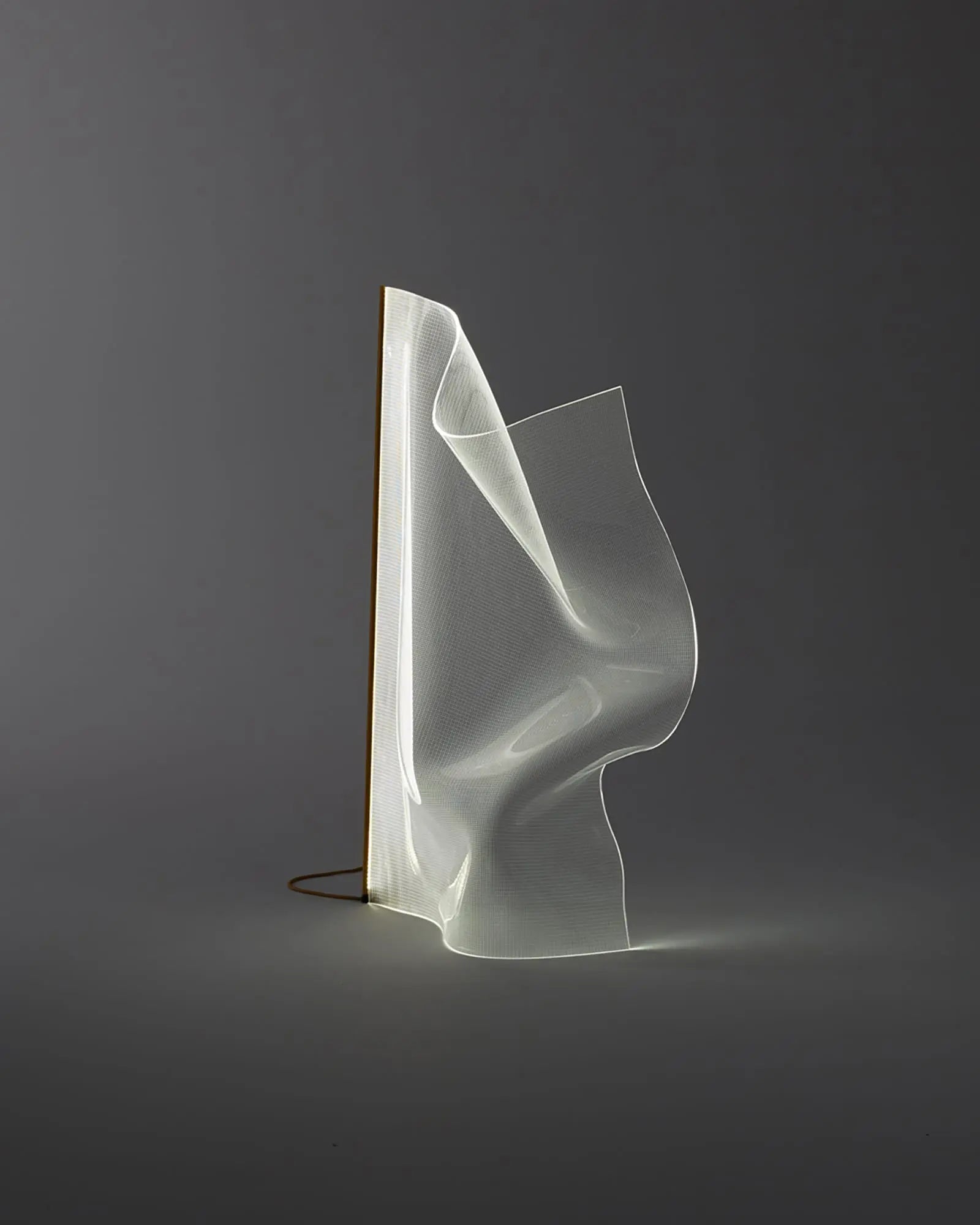 Gweilo quin acrylic transparent decorative floor lamp