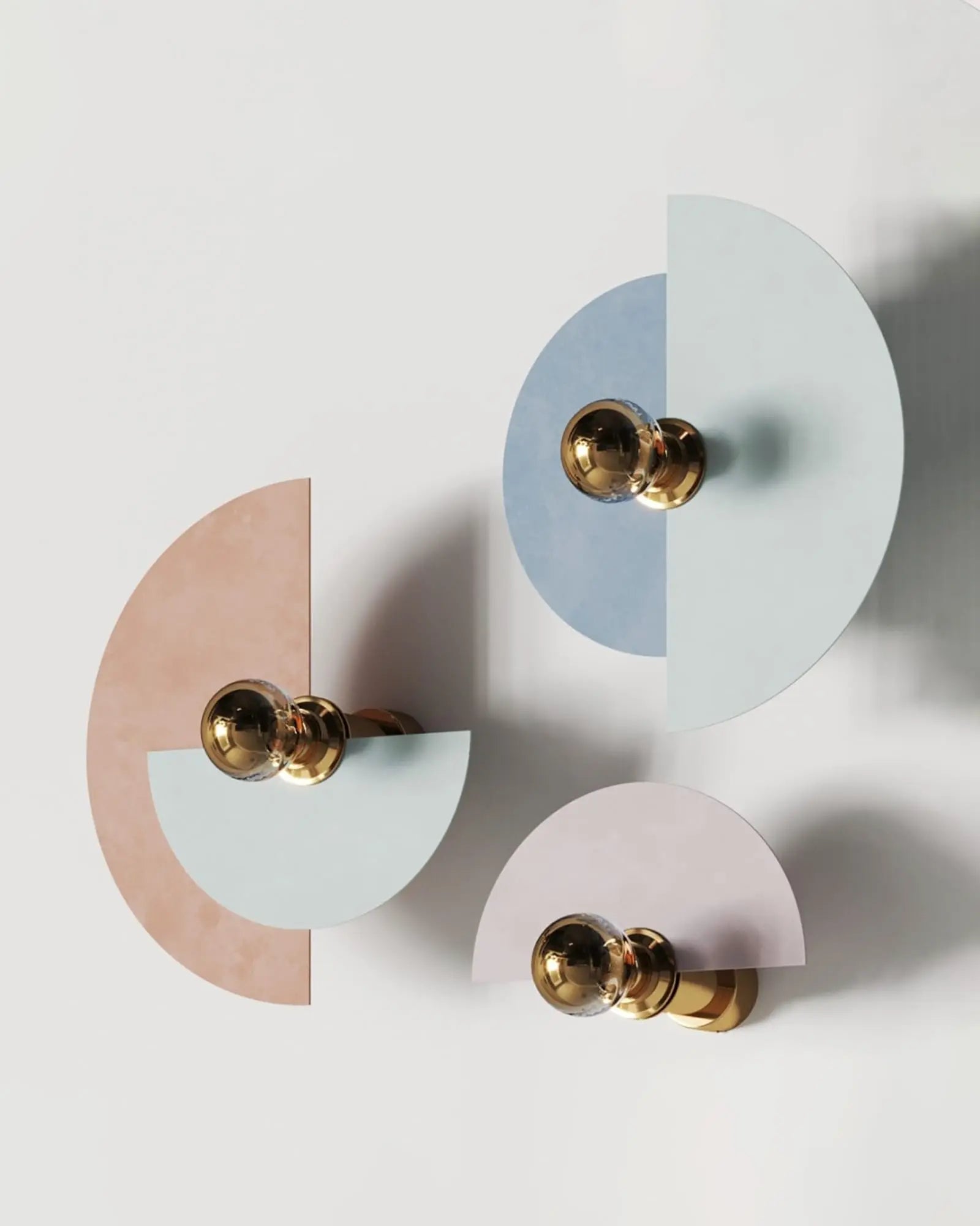 haban wall light contemporary minimalistic cluster