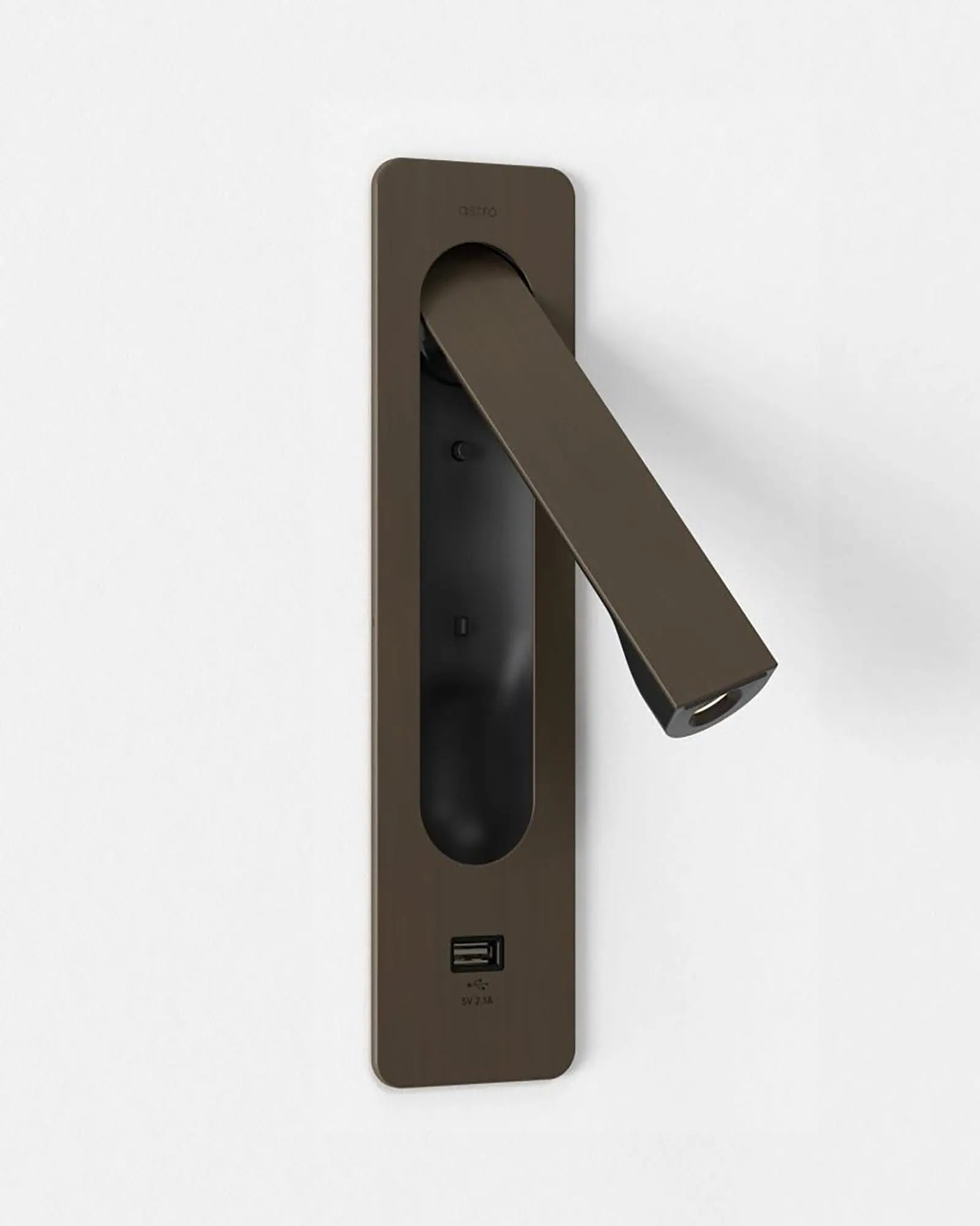 Keta Usb modern foldable wall spotlight bronze
