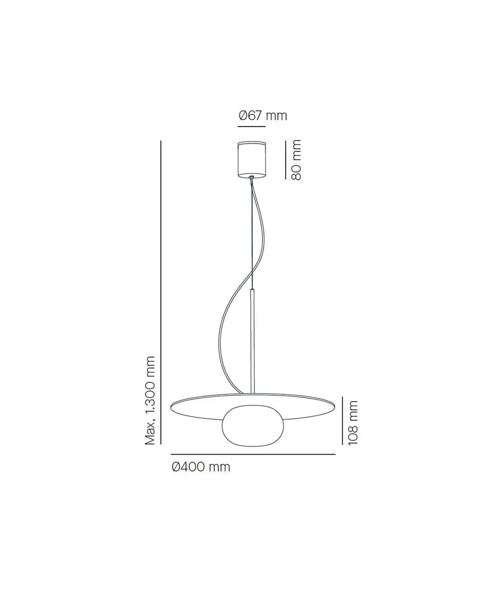 Knock Pendant Light