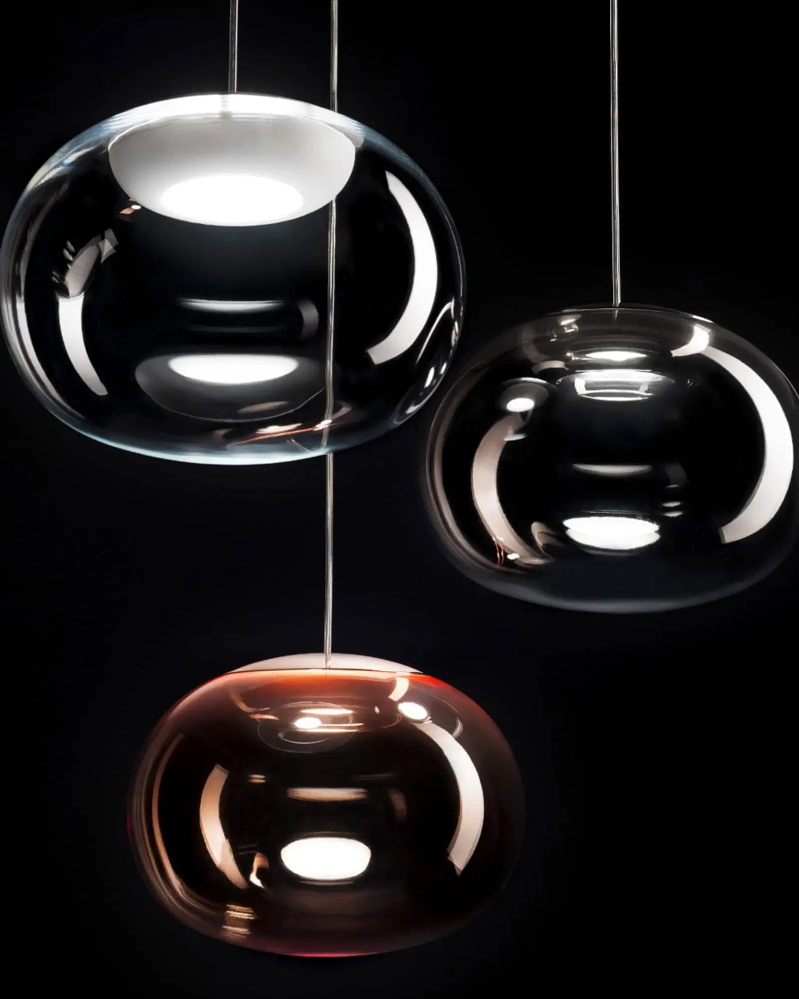La Mariee Pendant light blown glass