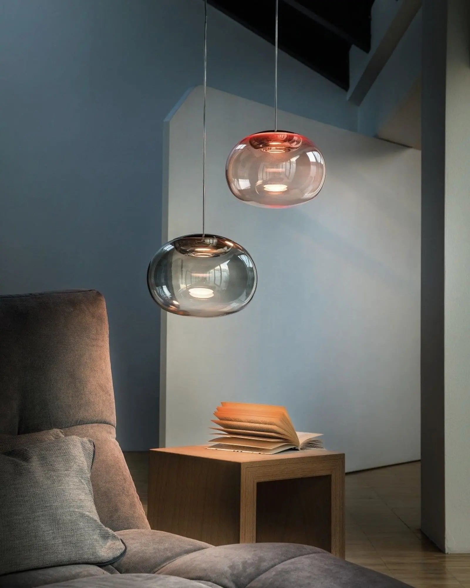 La Mariee Pendant light blown glass bedside