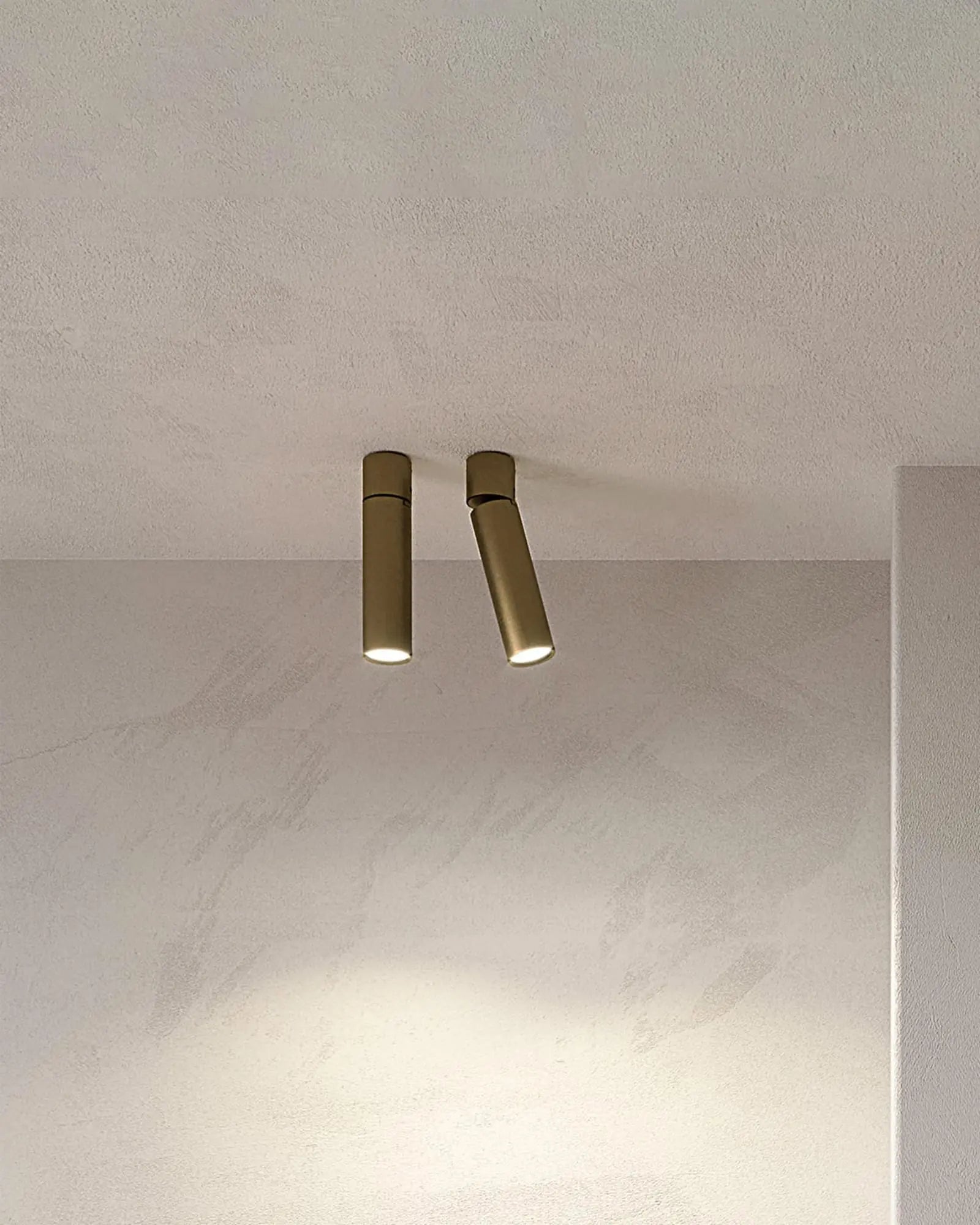 Lola adjustable Downlight cluster on ceiling