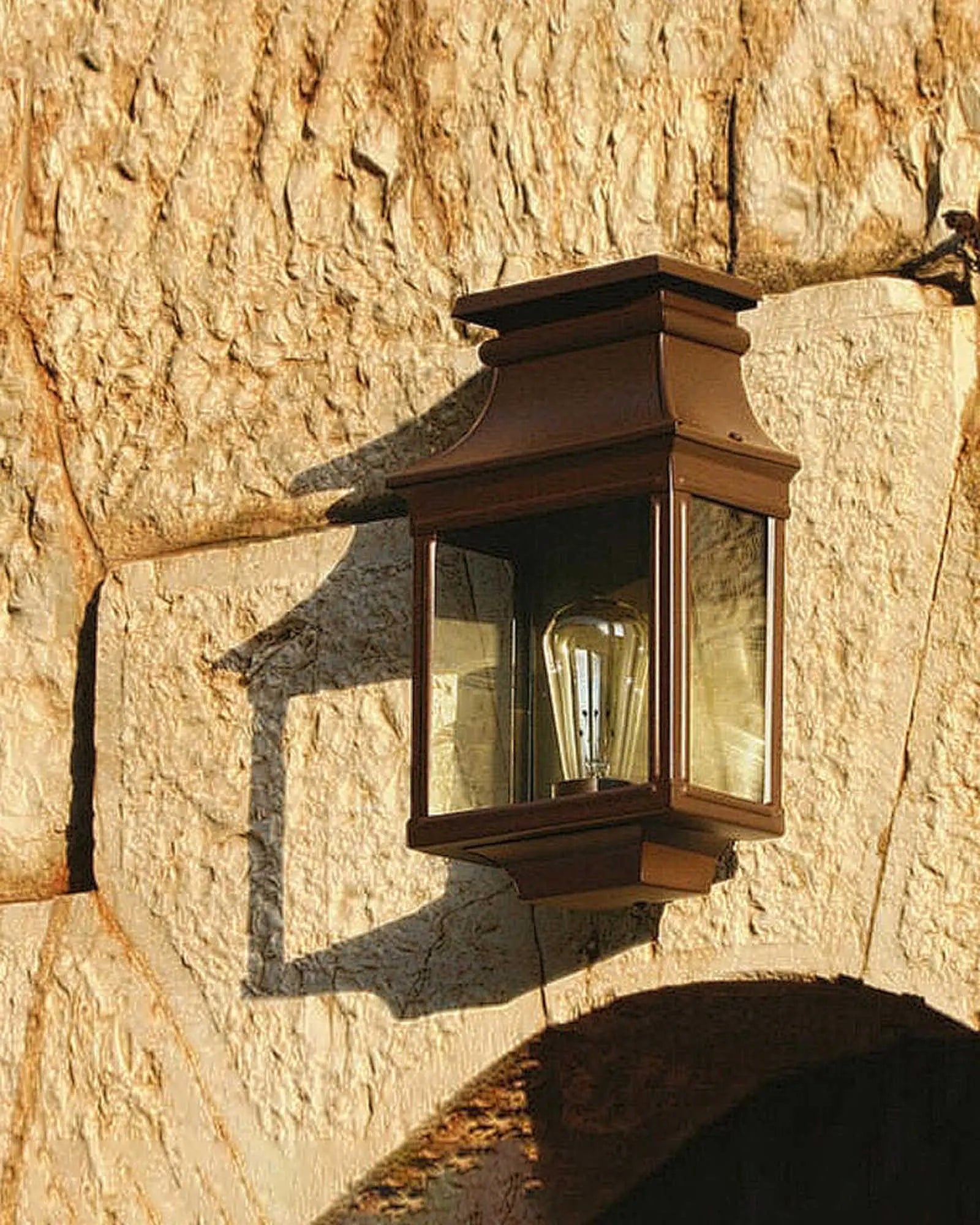 Louis Philippe outdoor wall light zinc