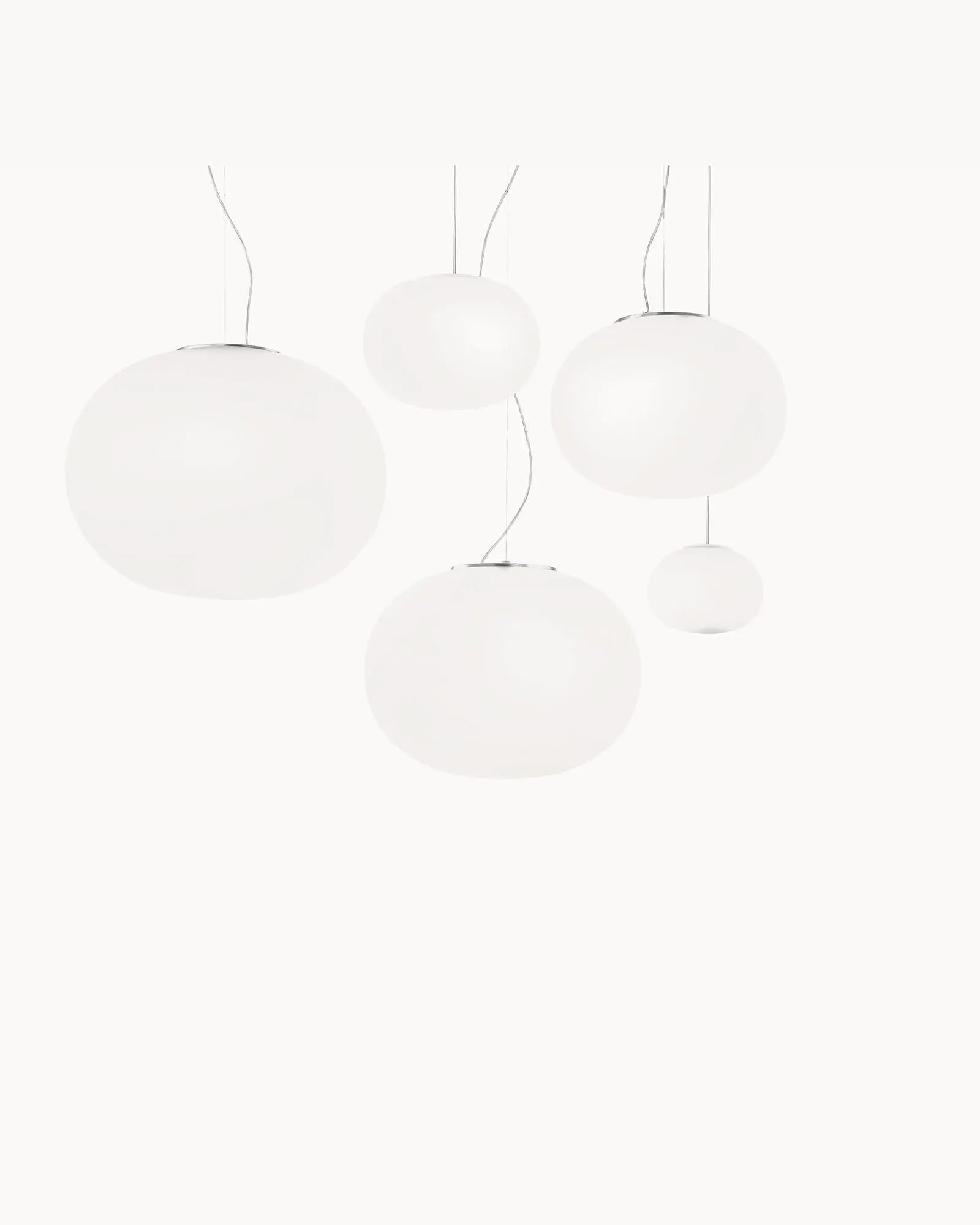 Lucciola Blown glass Venetian Pendant Orb light various sizes