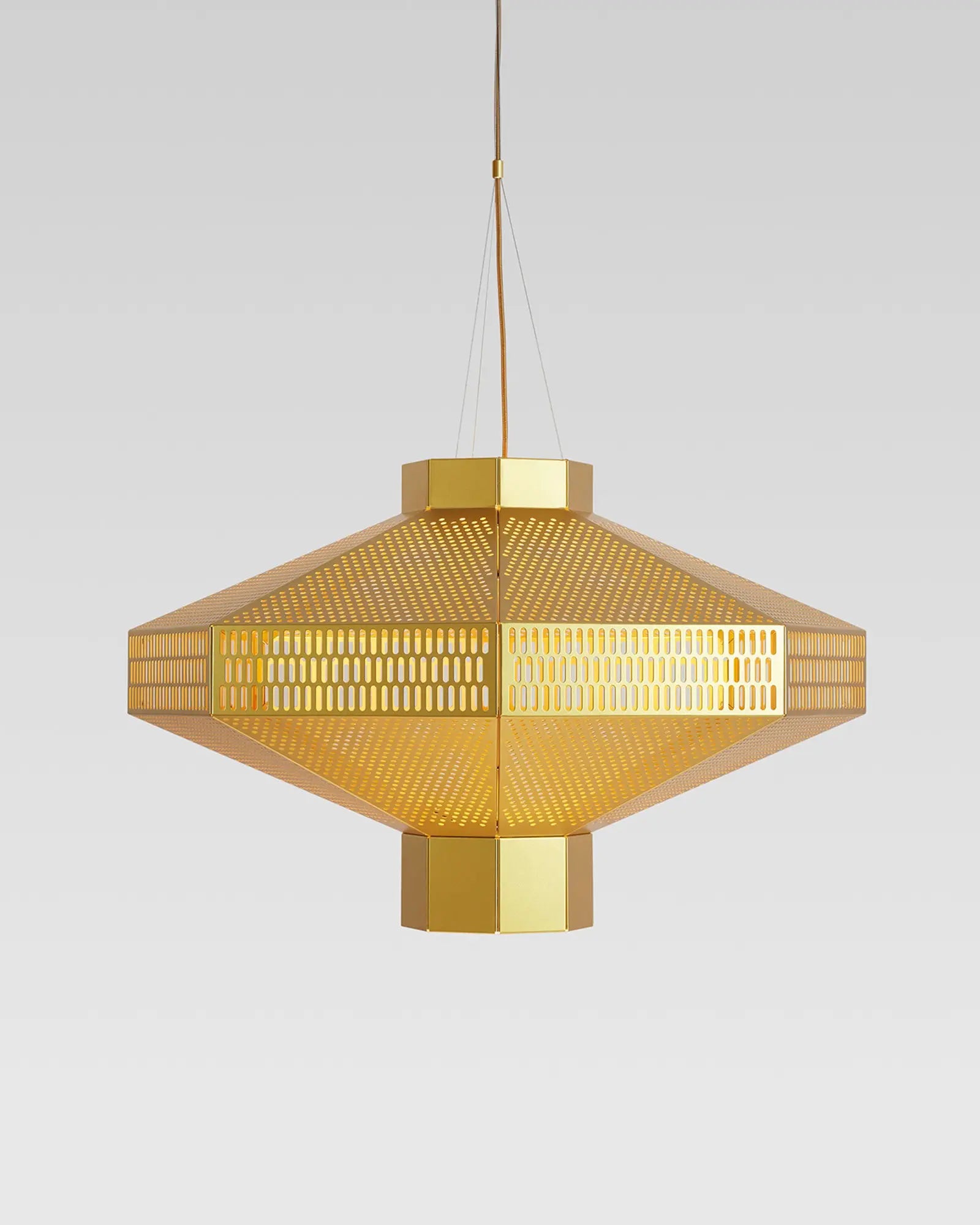Ma Rock classic still pendant light medium golden