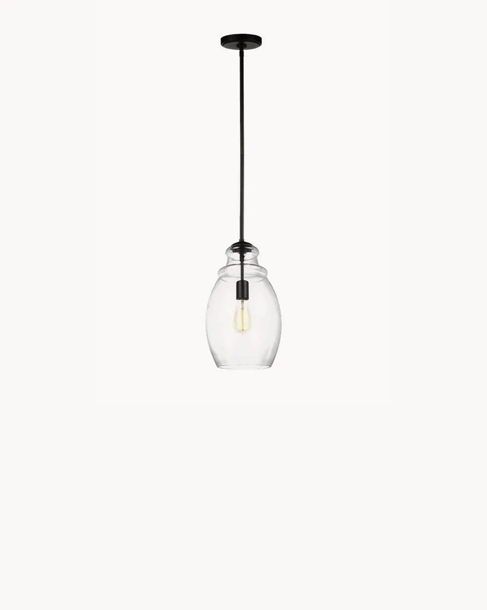 Marino blown glass pendant light