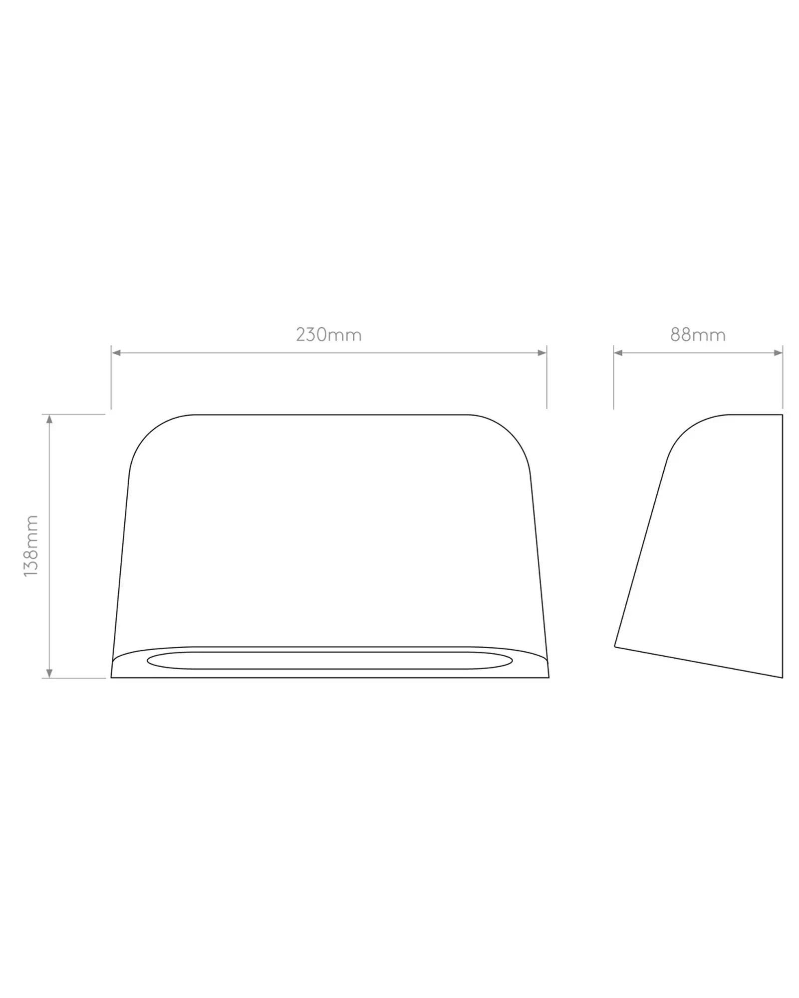 Mast Twin Wall Light