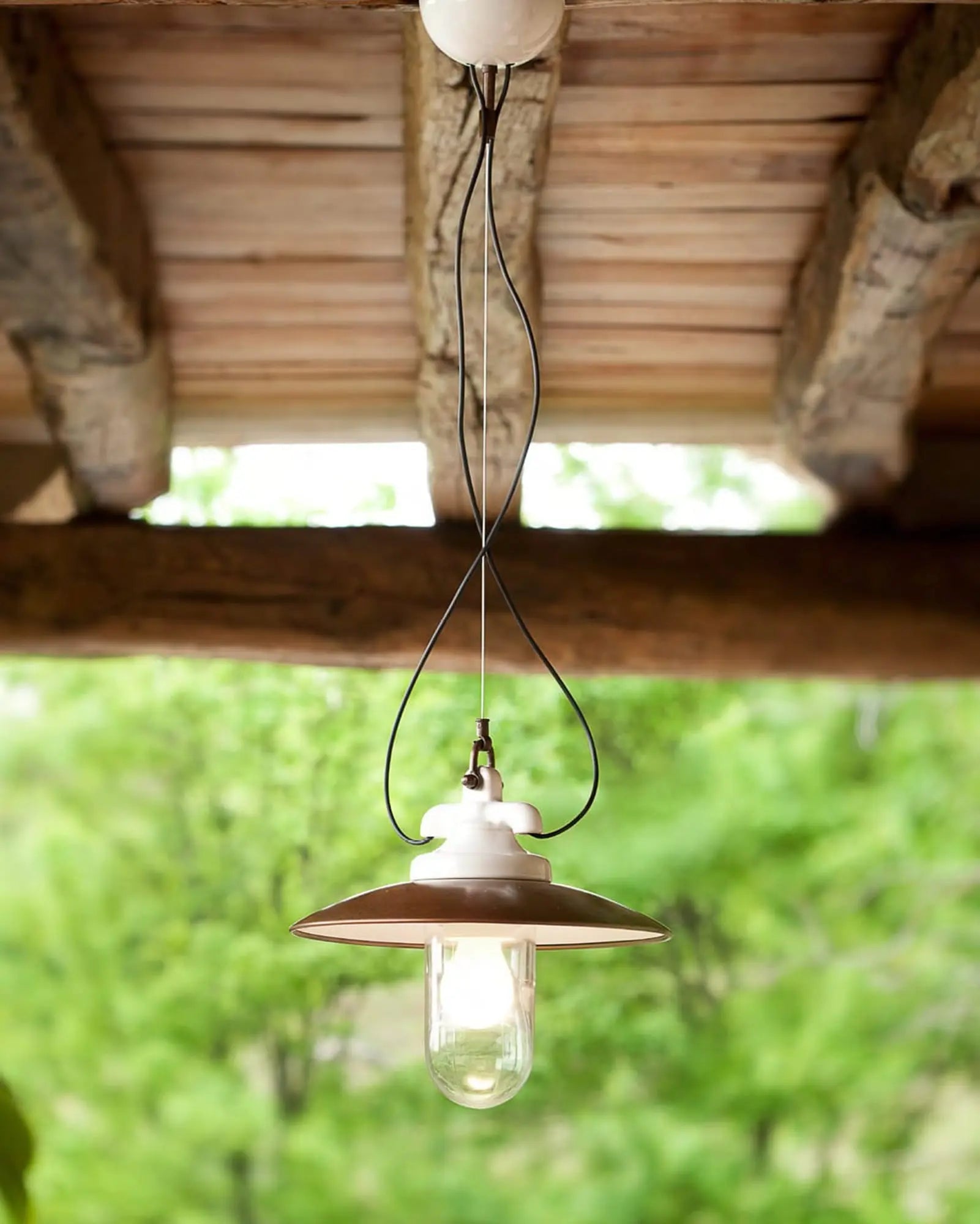 Merano Ourdoor Italian Industrial pendant light