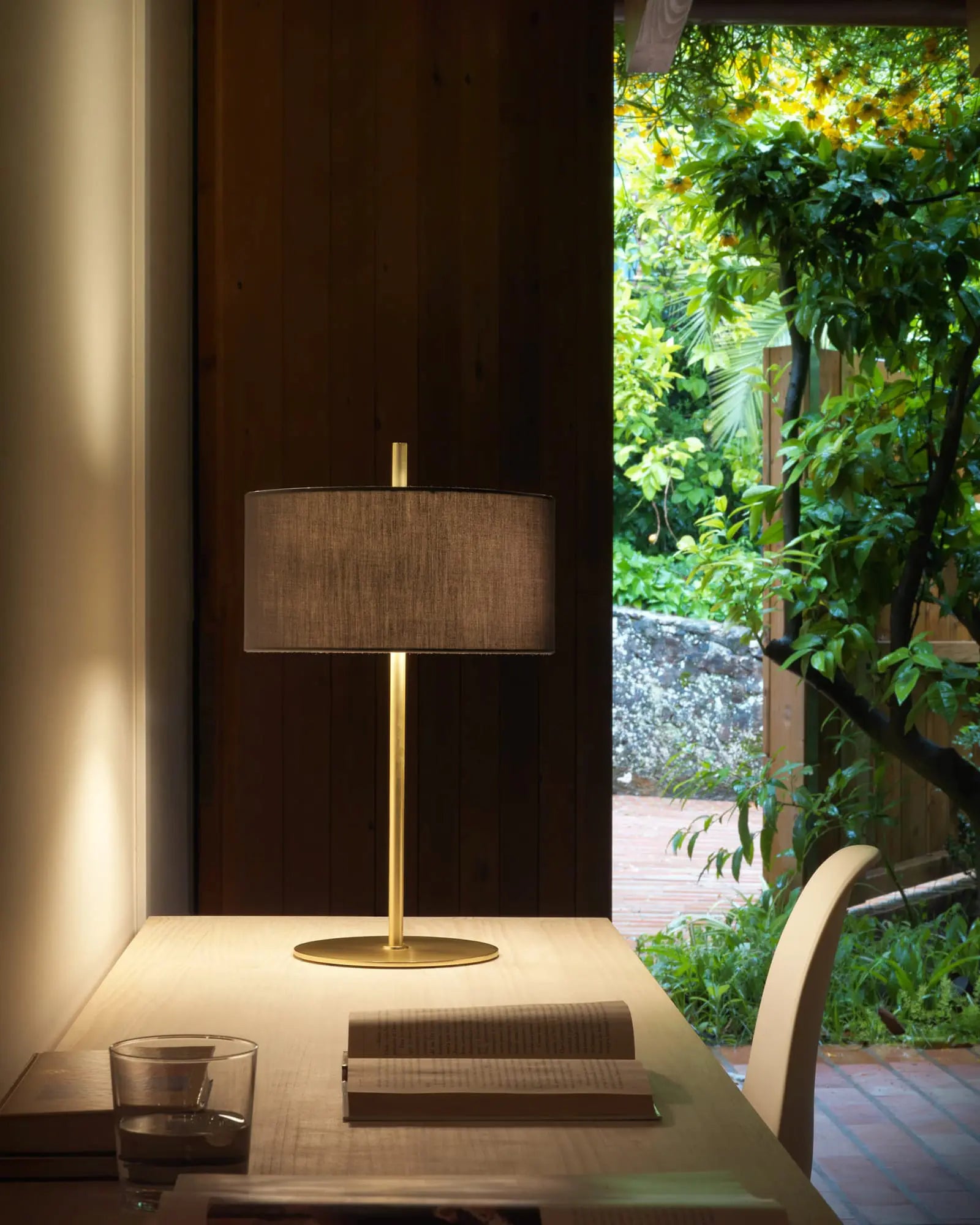 Mila Table Lamp on a desk