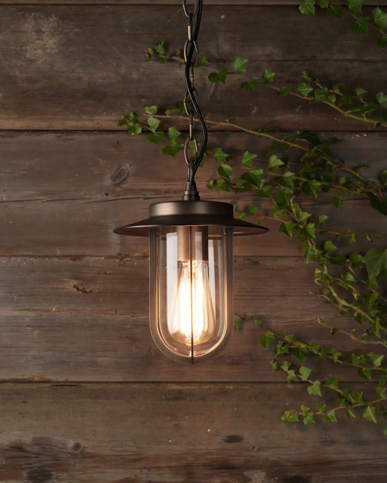 Montparnasse outdoor lantern style pendant light