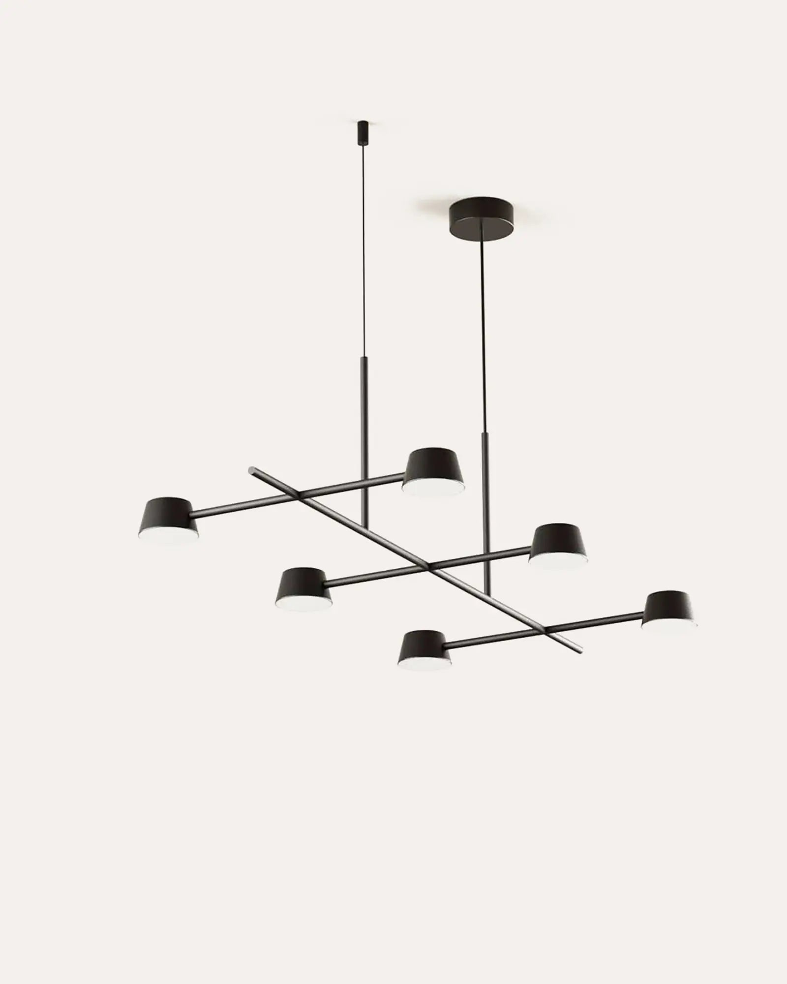 Nera 6 Lights contemporary linear pendant light product photo