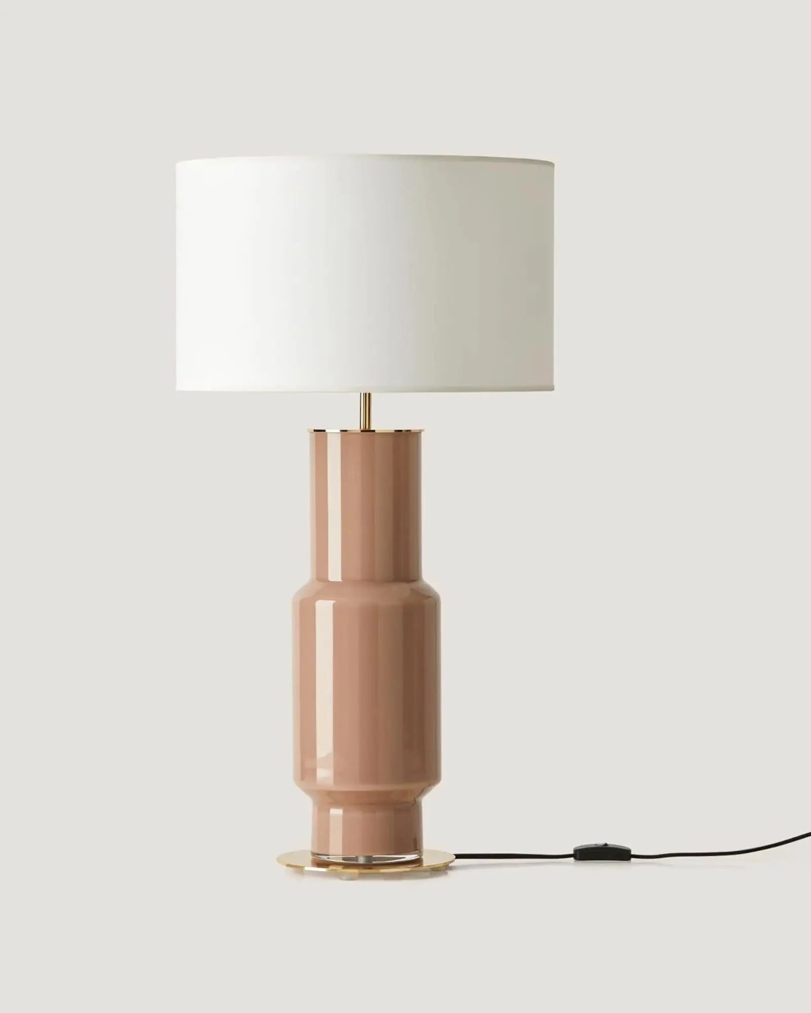 Noa ceramic and fabric decorative table lamp product photo