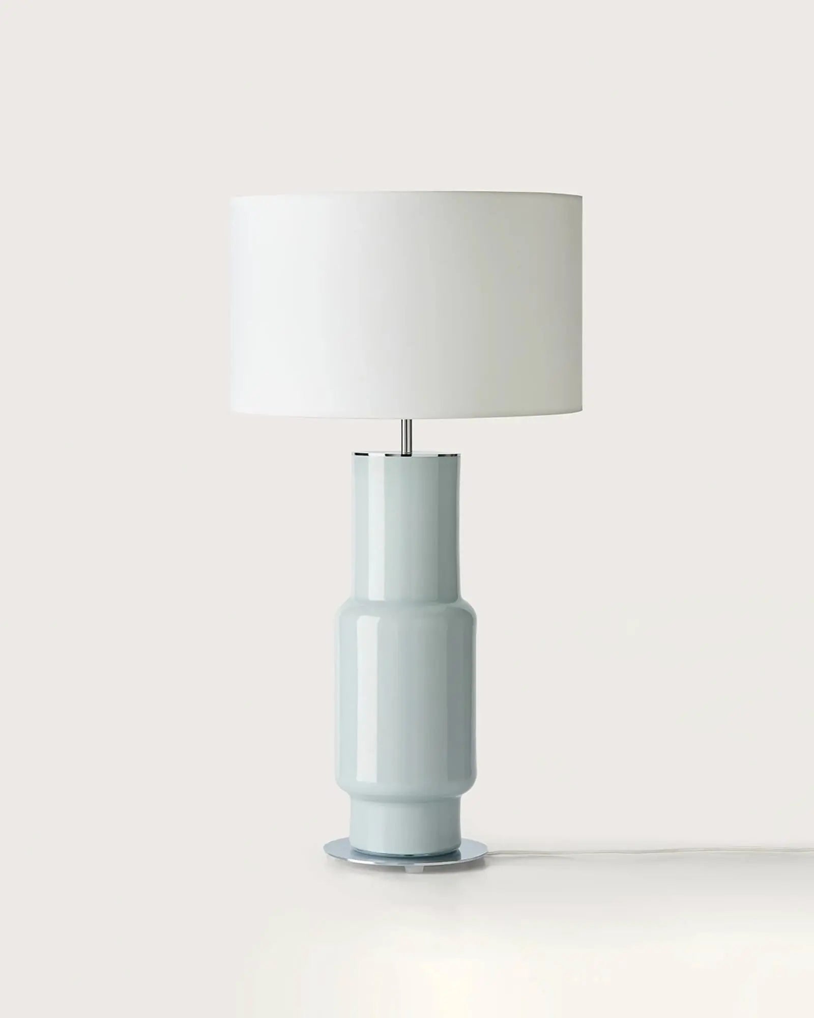 Noa ceramic and fabric decorative table lamp product photo