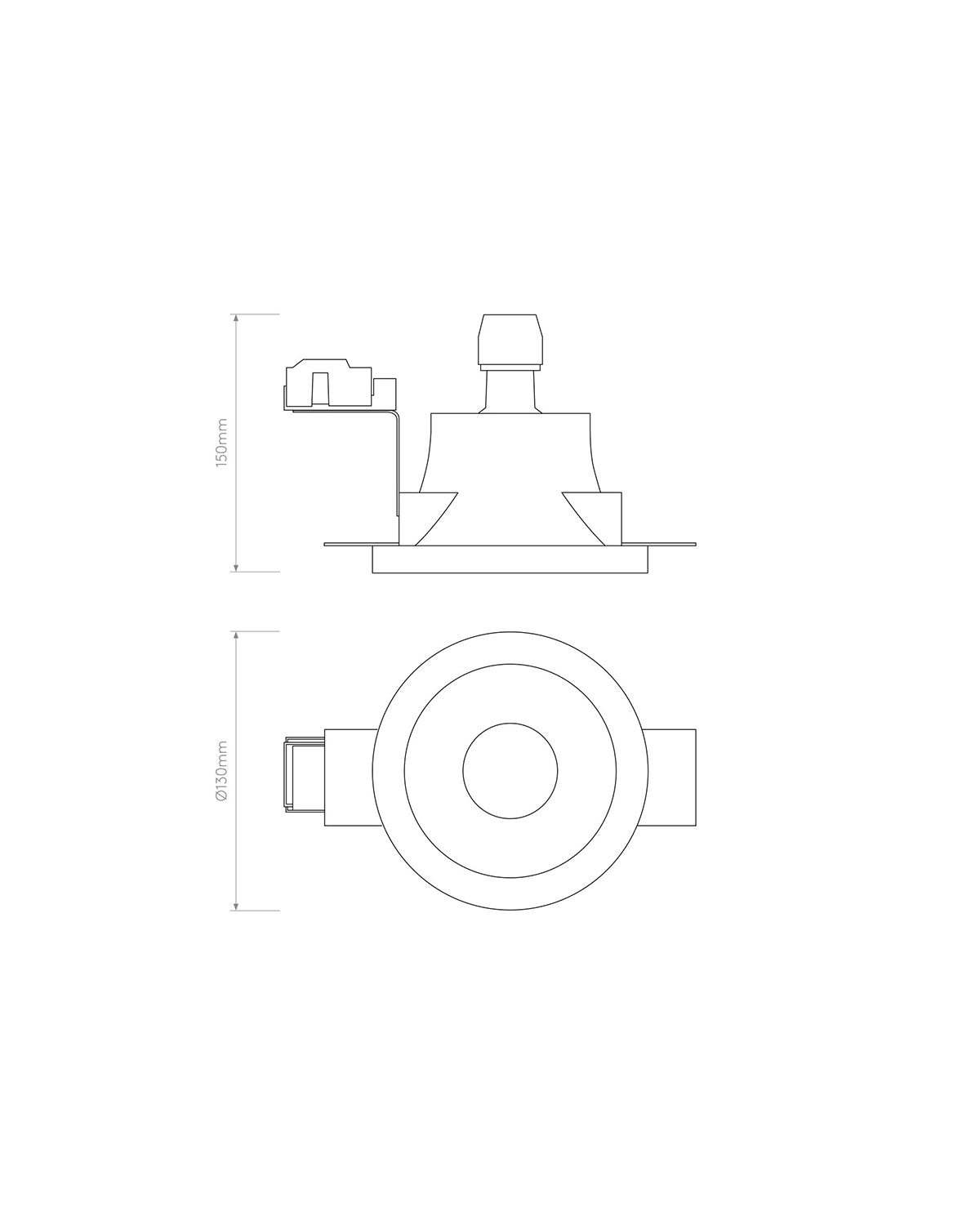 Blanco Round Adjustable Downlight