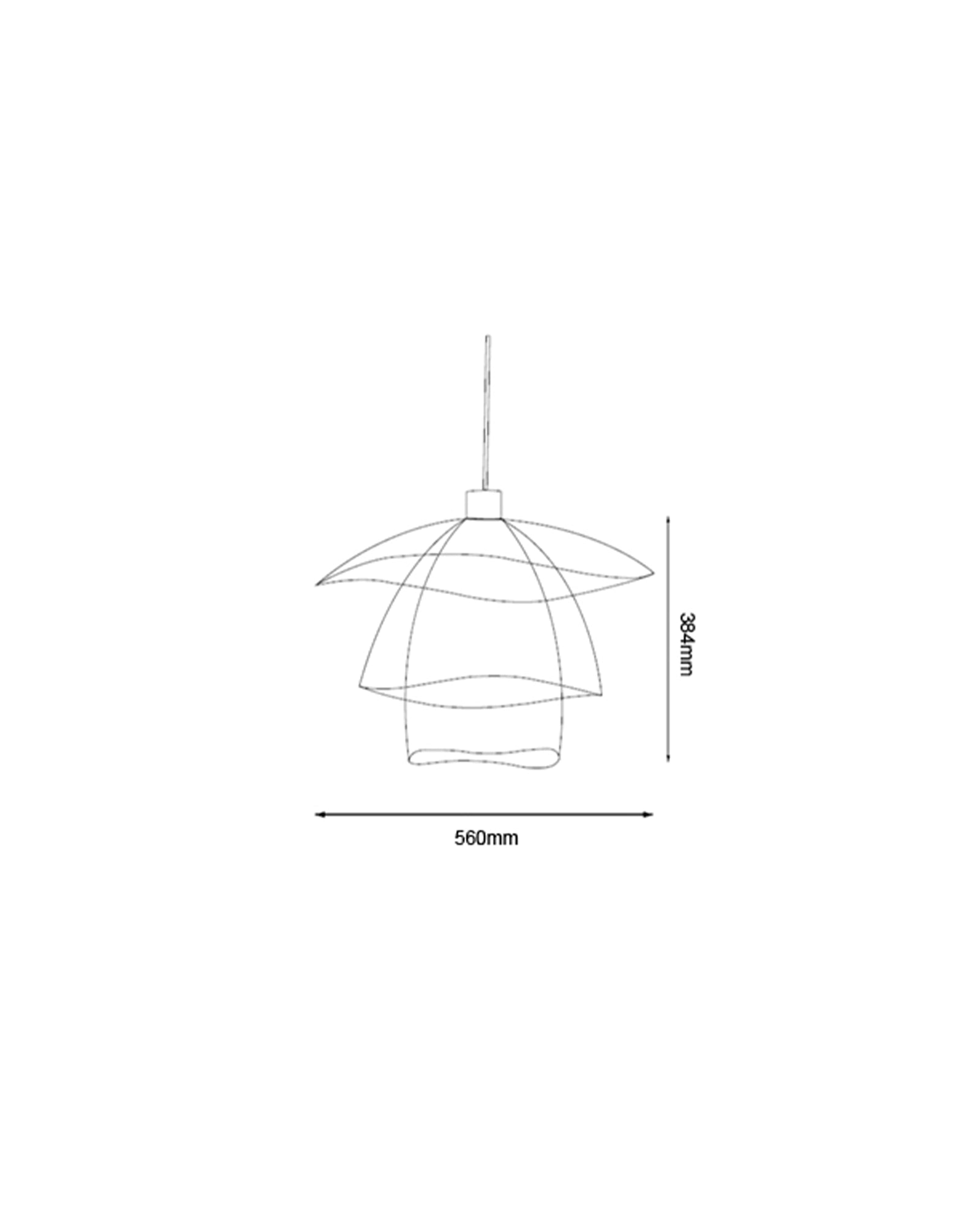Papillon Pendant Light
