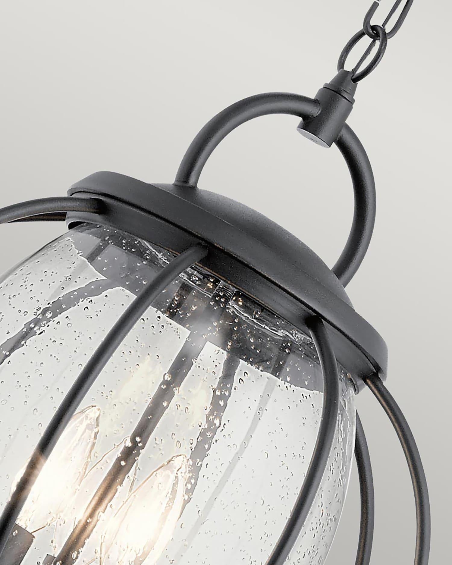 Vandalia traditional orb outdoor pendant light lantern on Nook collections details