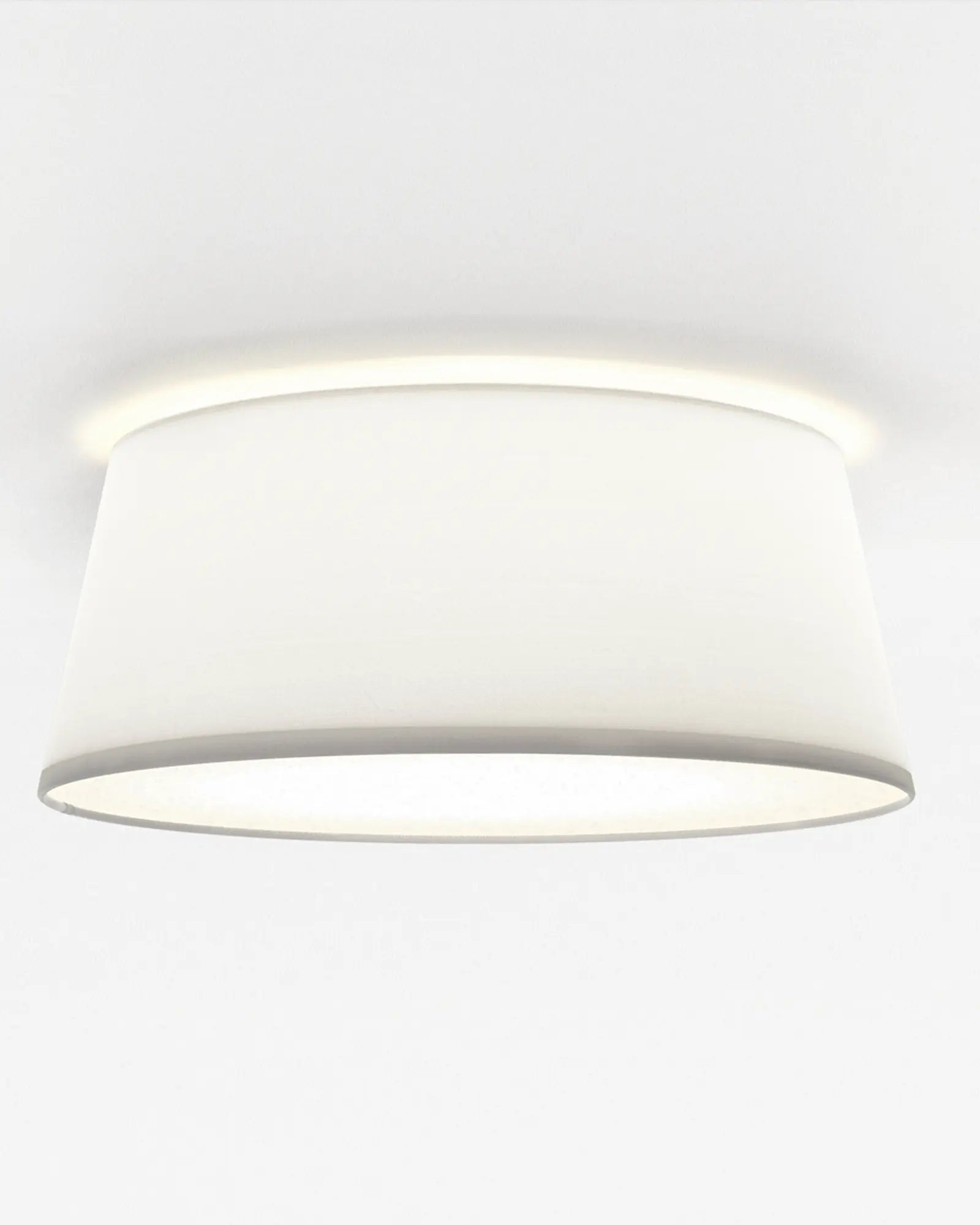 Fide ceiling minimalistic fabric wall light small white