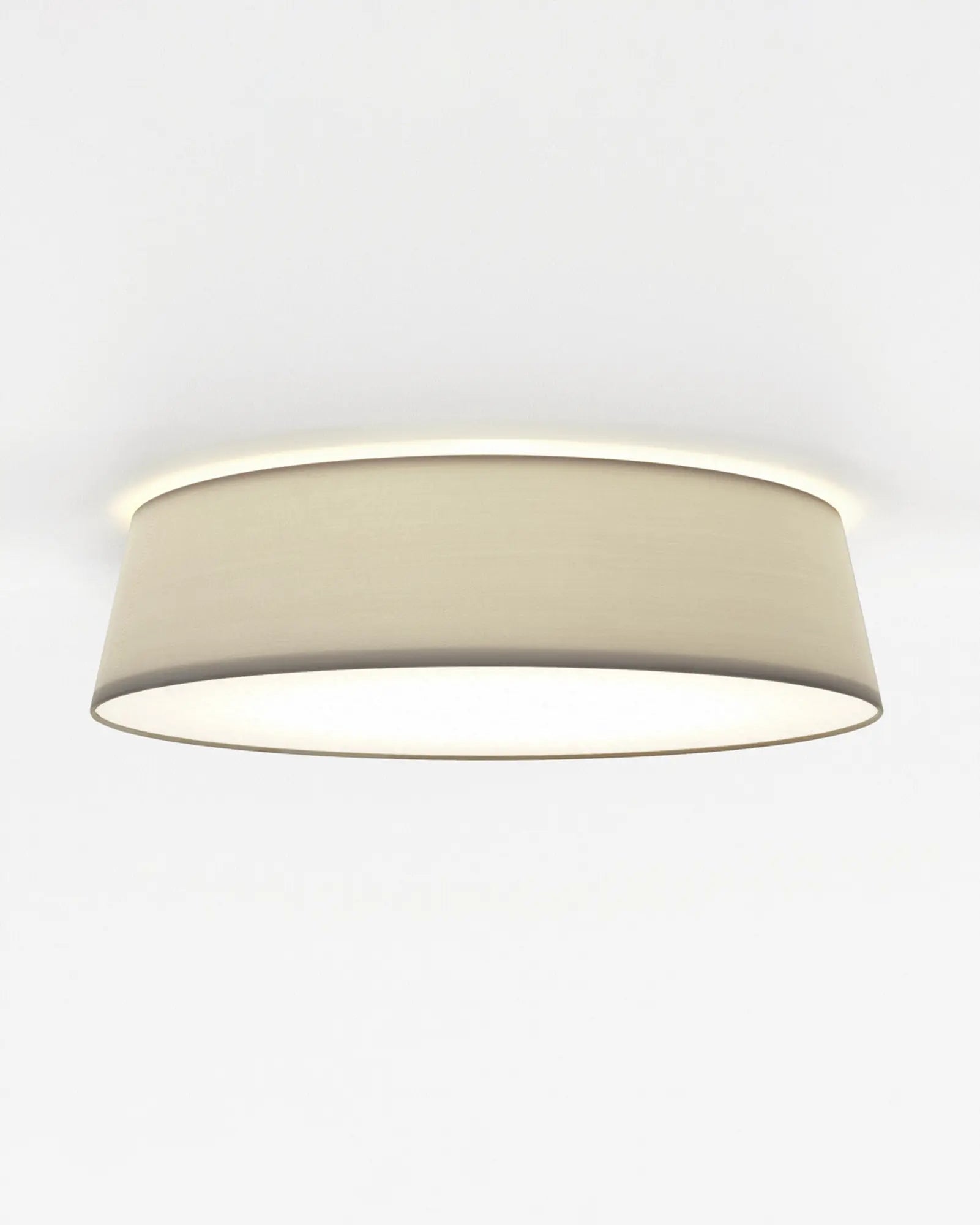 Fide ceiling minimalistic fabric wall light large putty