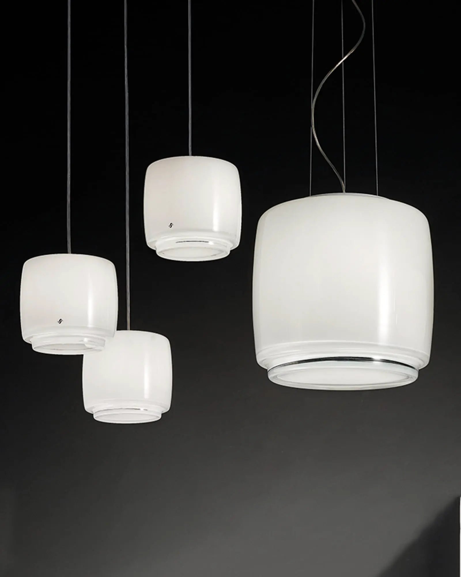 Bot blown glass venetian pendant light various sizes