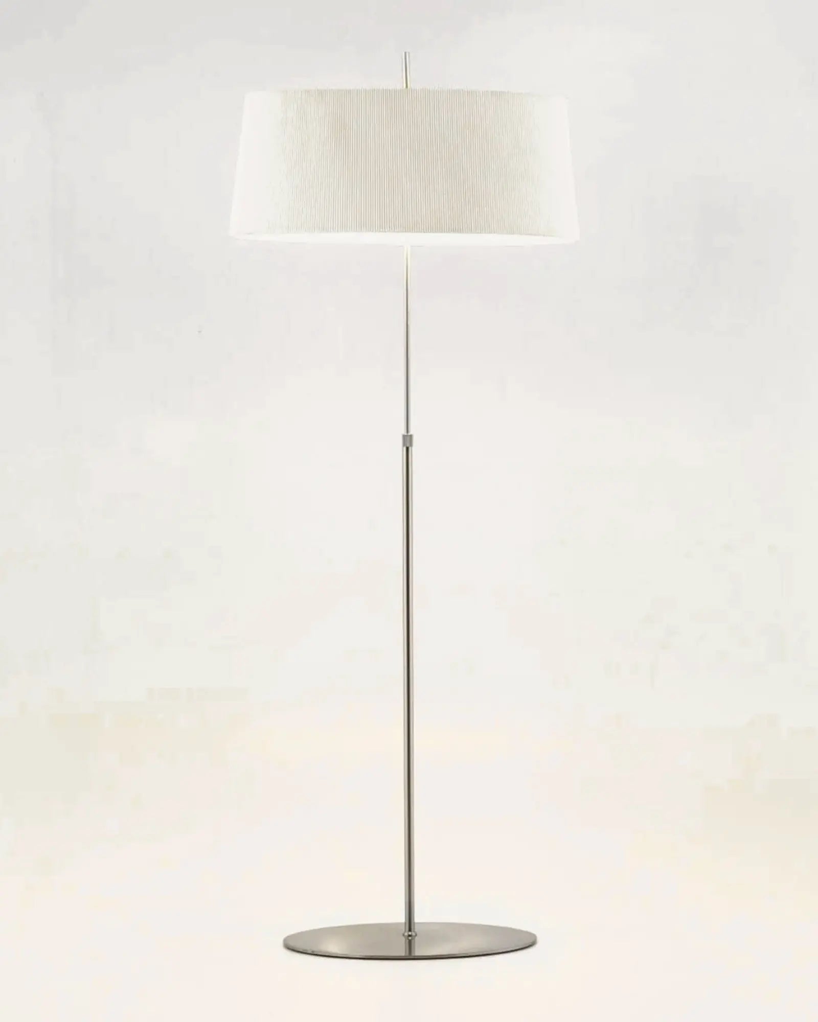 Ona classic floor lamp with fabric shade and adjustable stem product photo