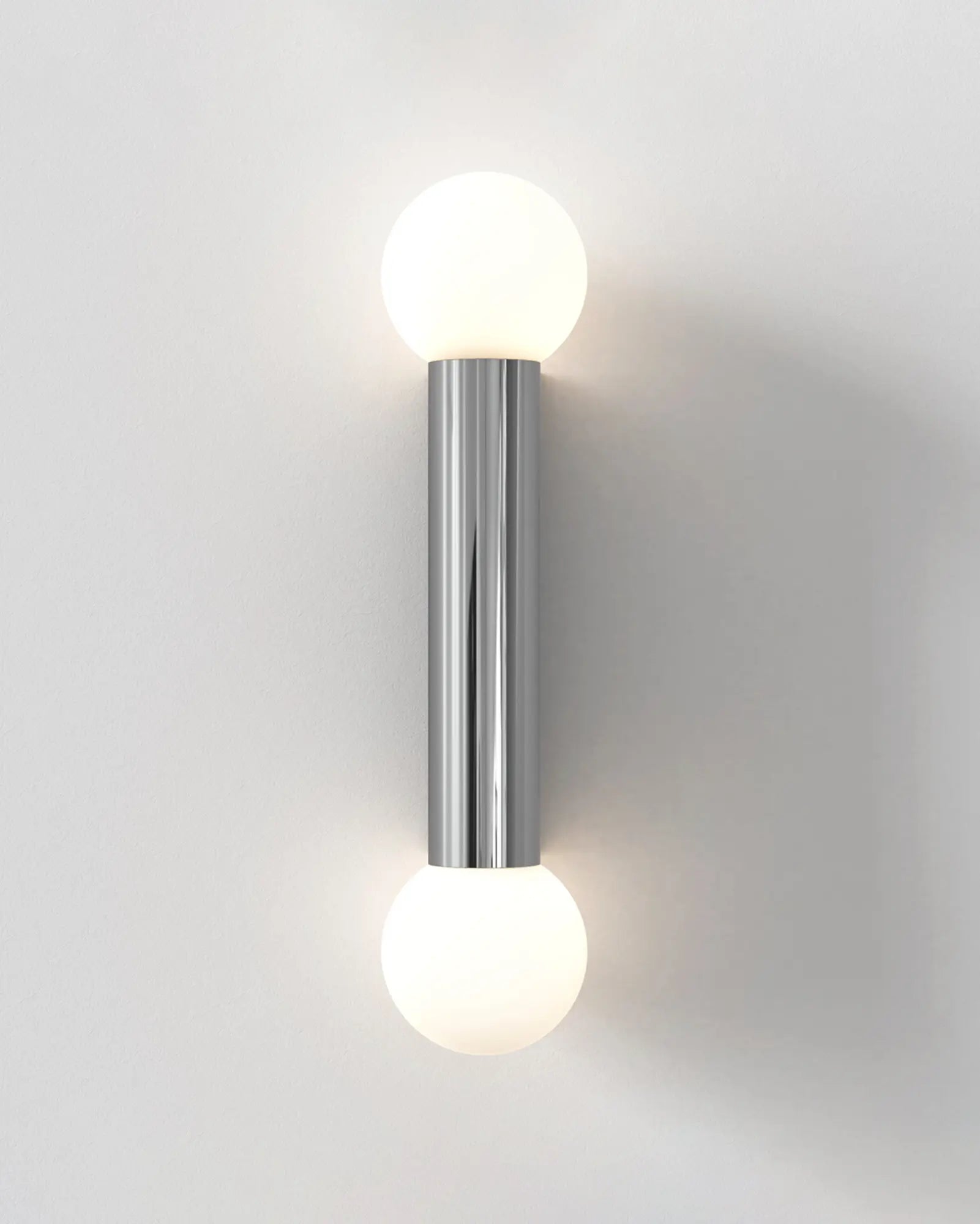 Ortona Twin wall light chrome