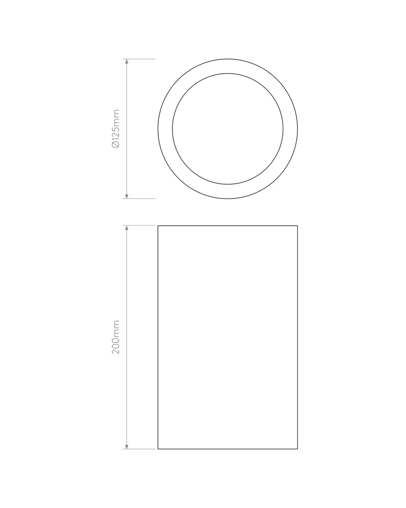 Osca Plaster minimal adjustable downlight sizes