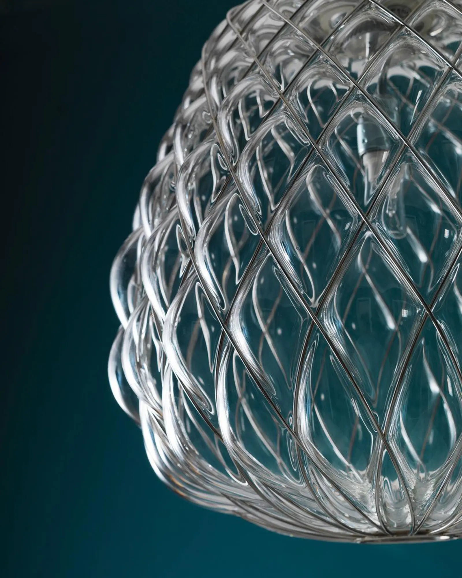 Pinecone pendant light