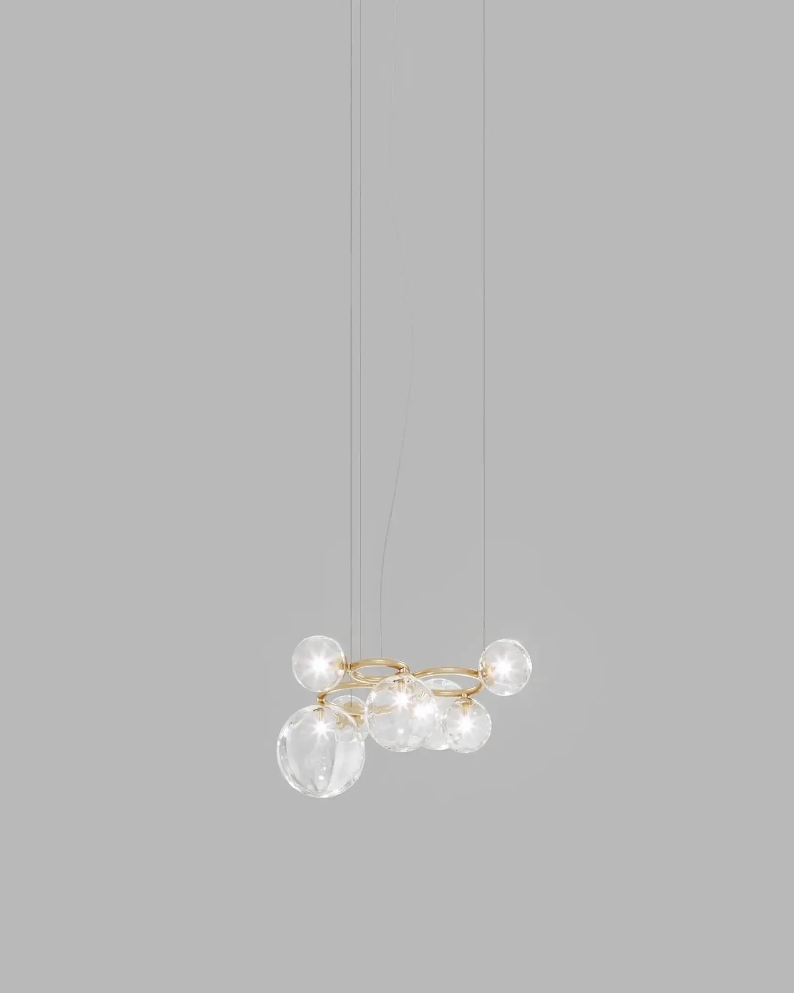 Puppet Ring classic blown murano glass pendant light