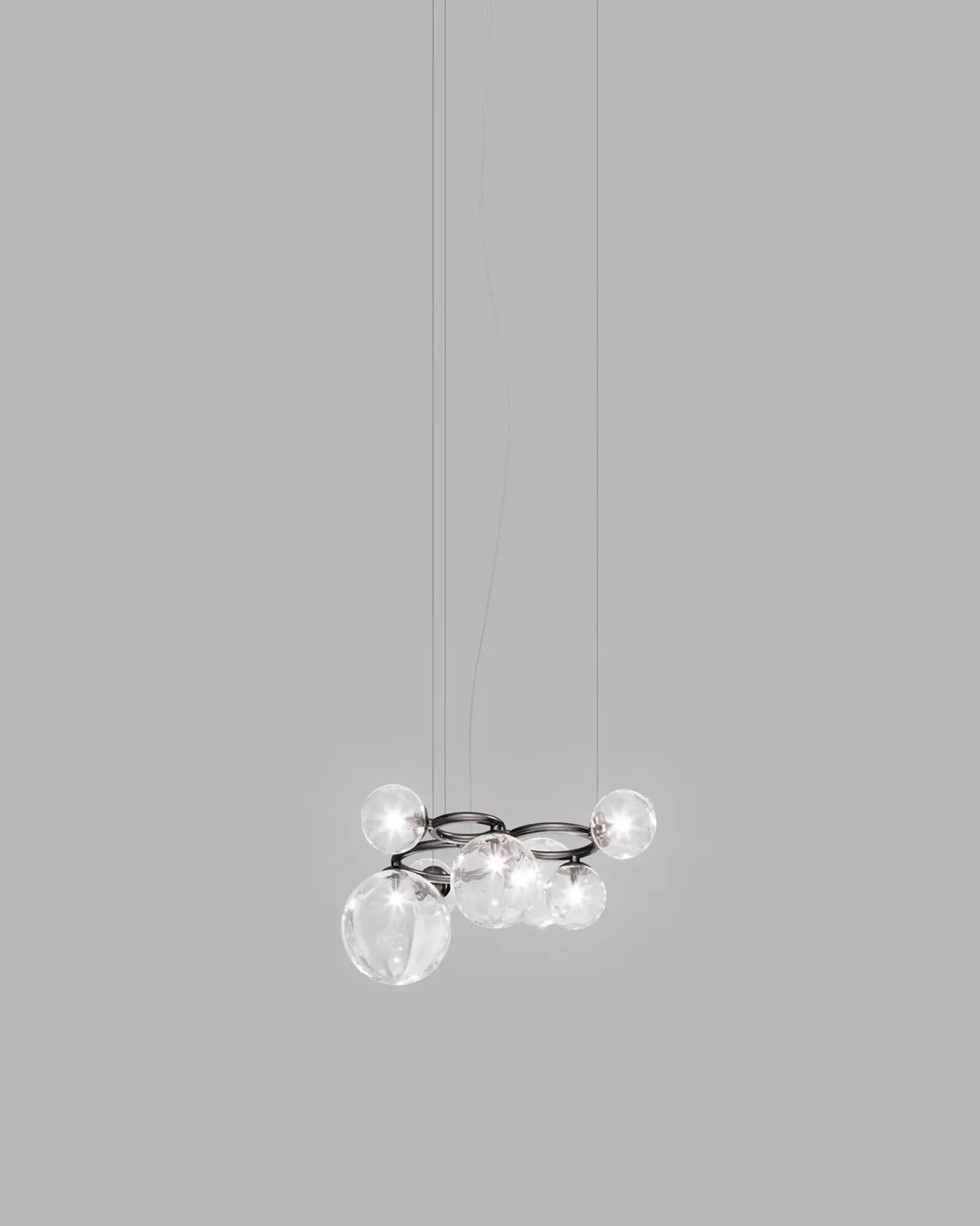 Puppet Ring classic blown murano glass pendant light