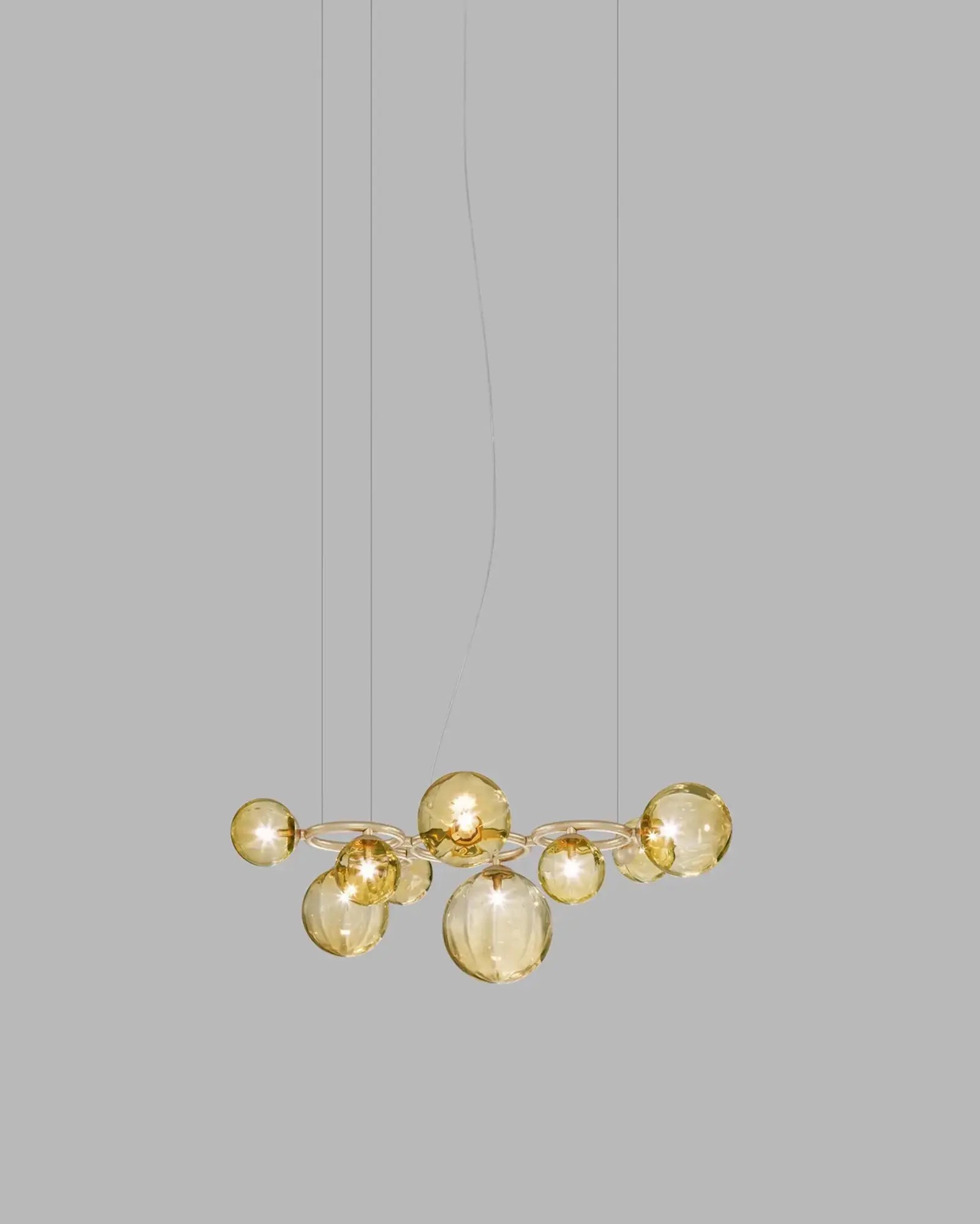 Puppet Ring classic blown murano glass pendant light