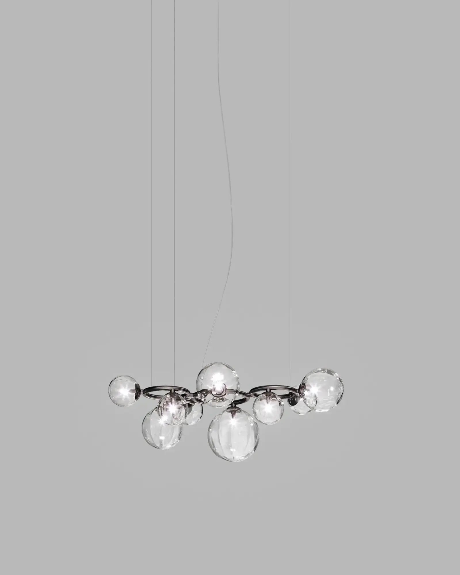 Puppet Ring classic blown murano glass pendant light