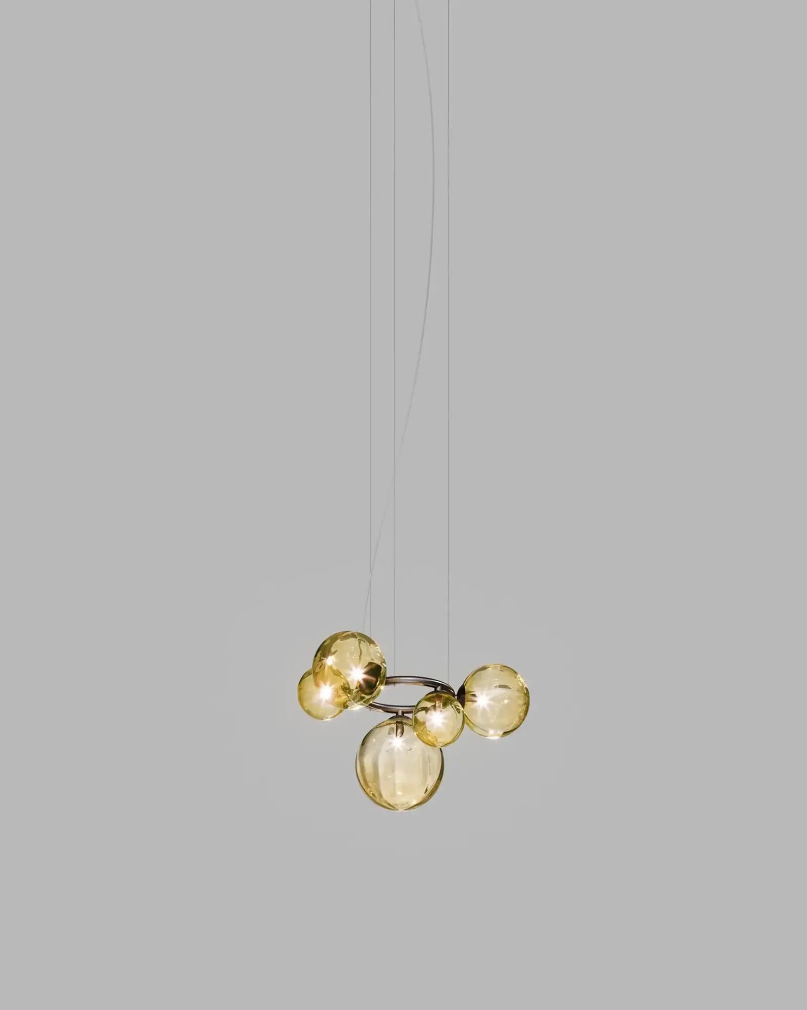 Puppet Ring classic blown murano glass pendant light