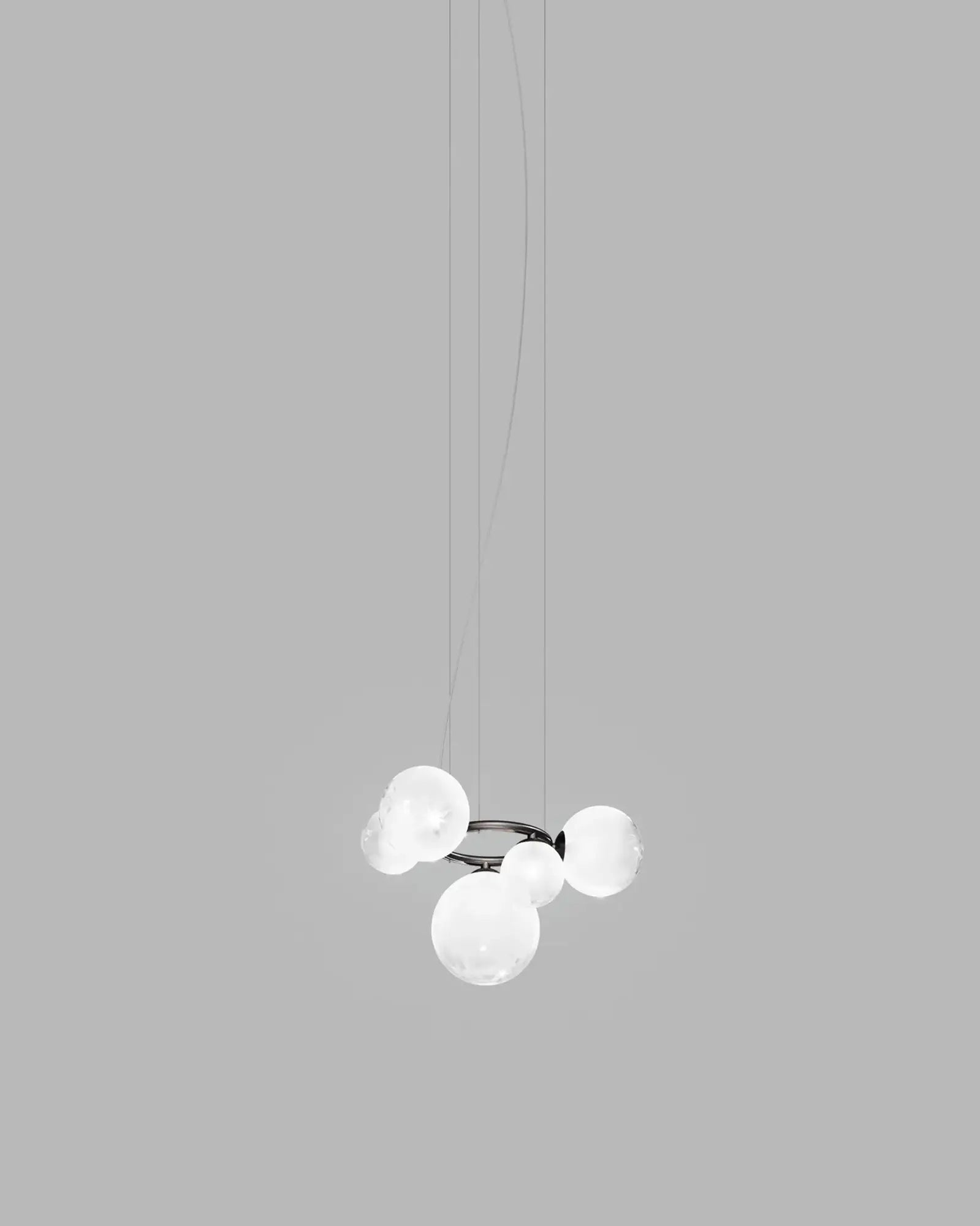 Puppet Ring classic blown murano glass pendant light