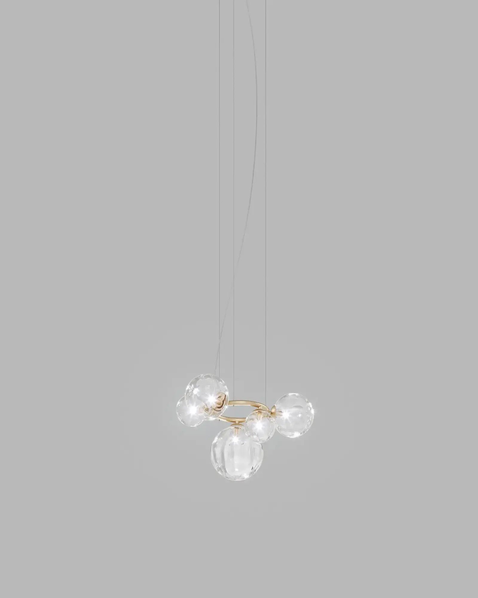 Puppet Ring classic blown murano glass pendant light