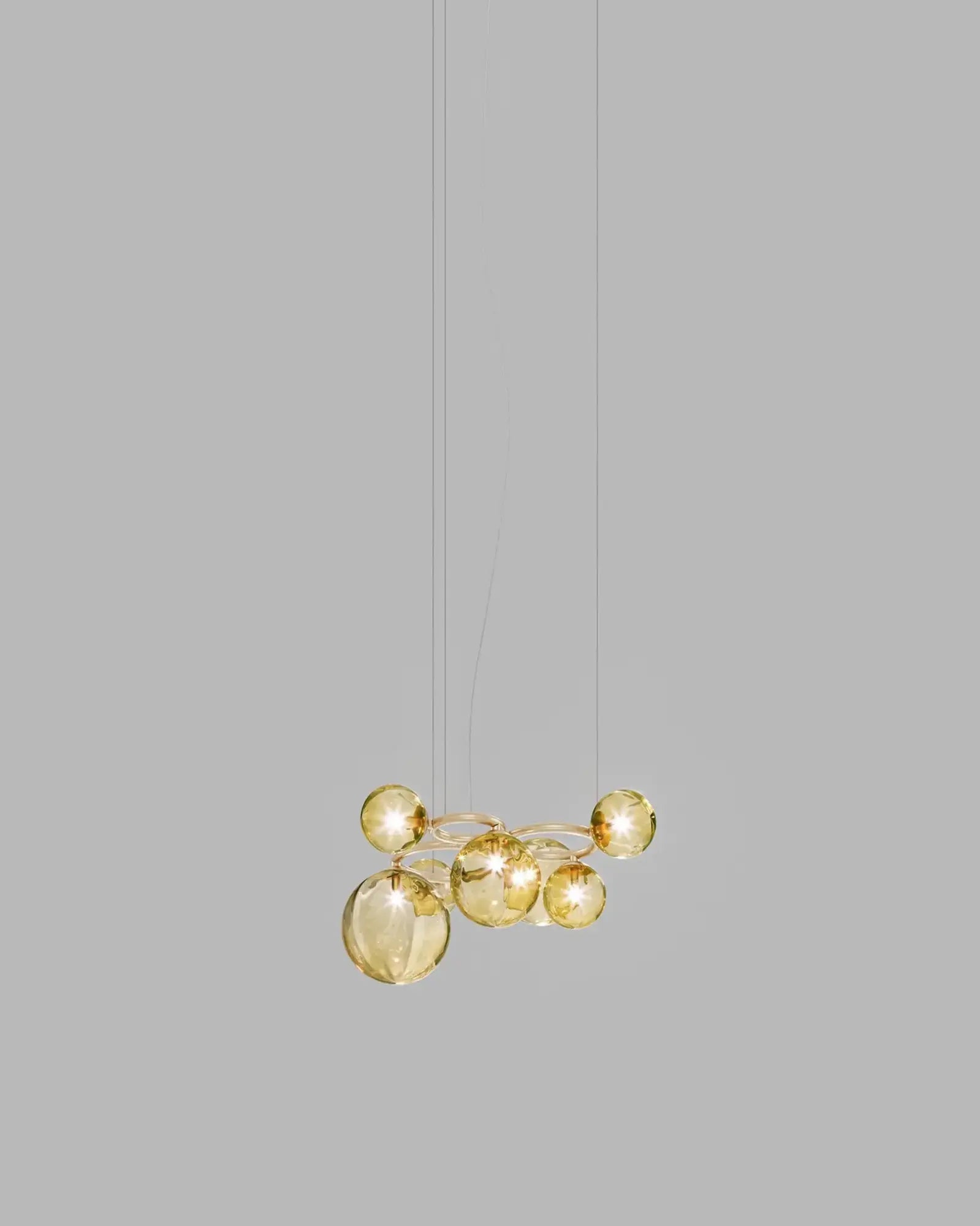 Puppet Ring classic blown murano glass pendant light