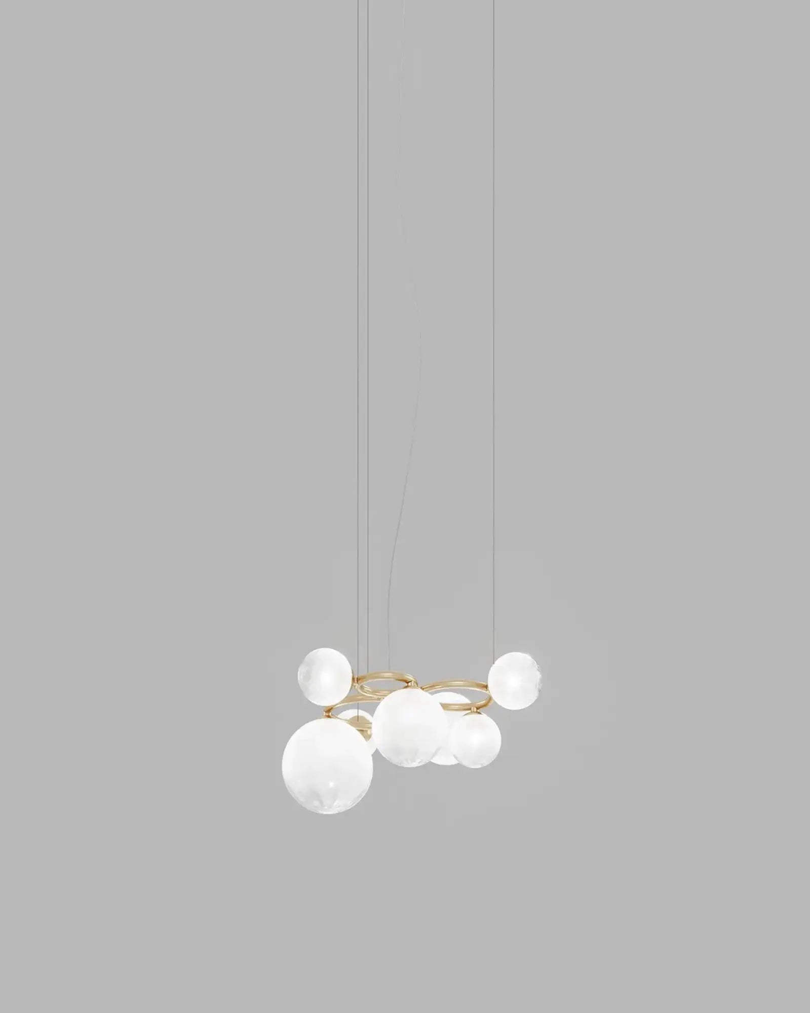 Puppet Ring classic blown murano glass pendant light