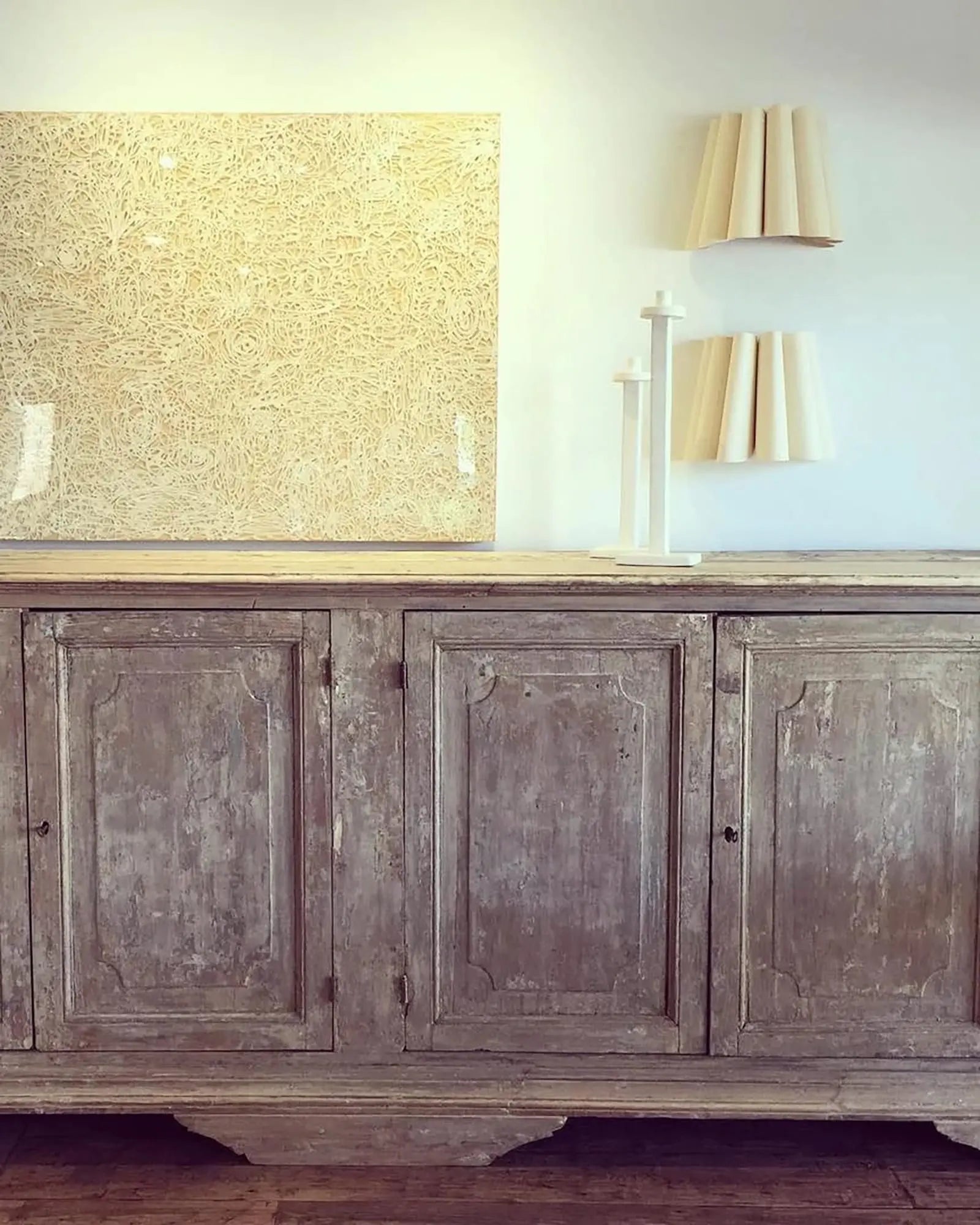 Renata veneer wall light cluster