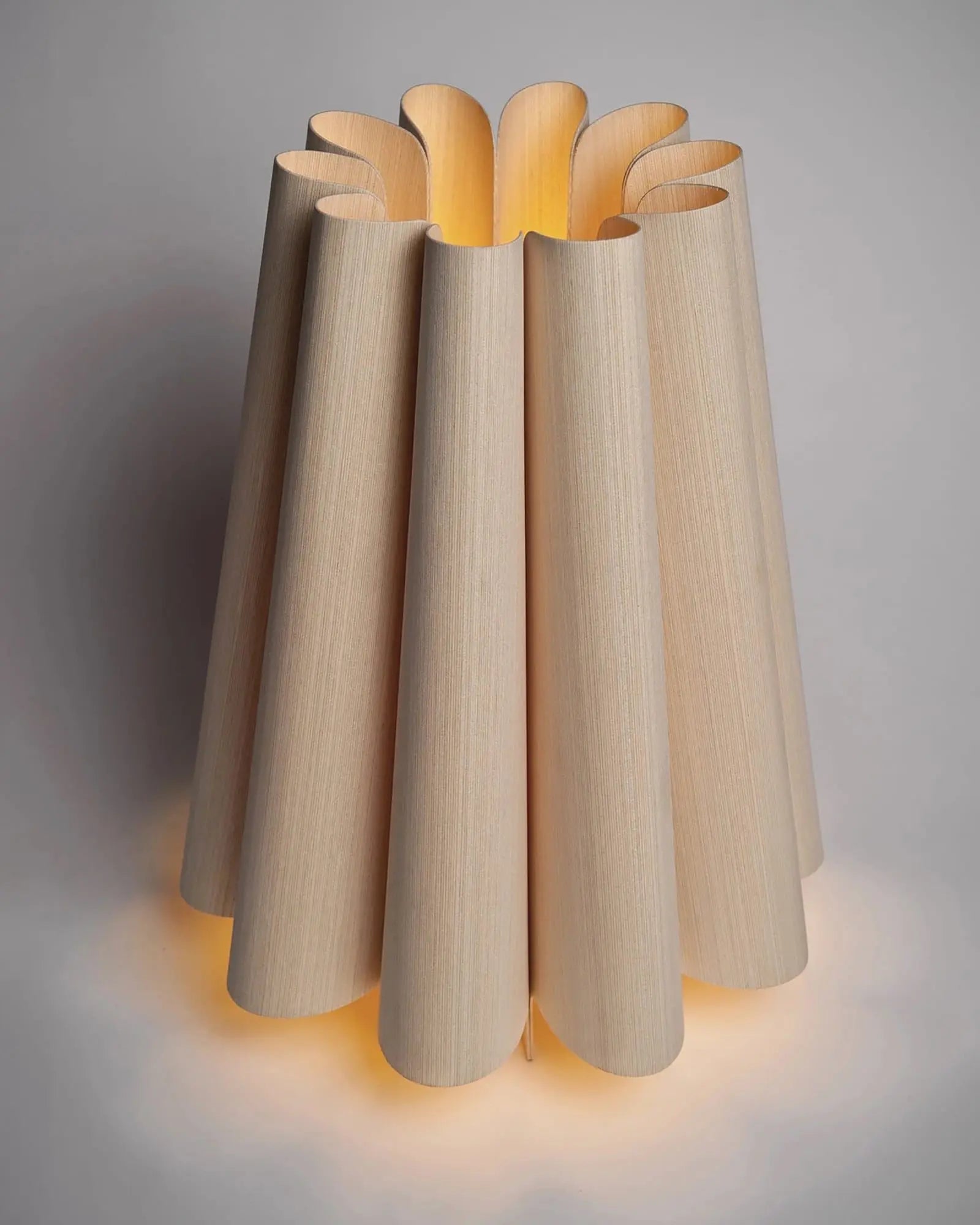 Sofia veneer floor lamp