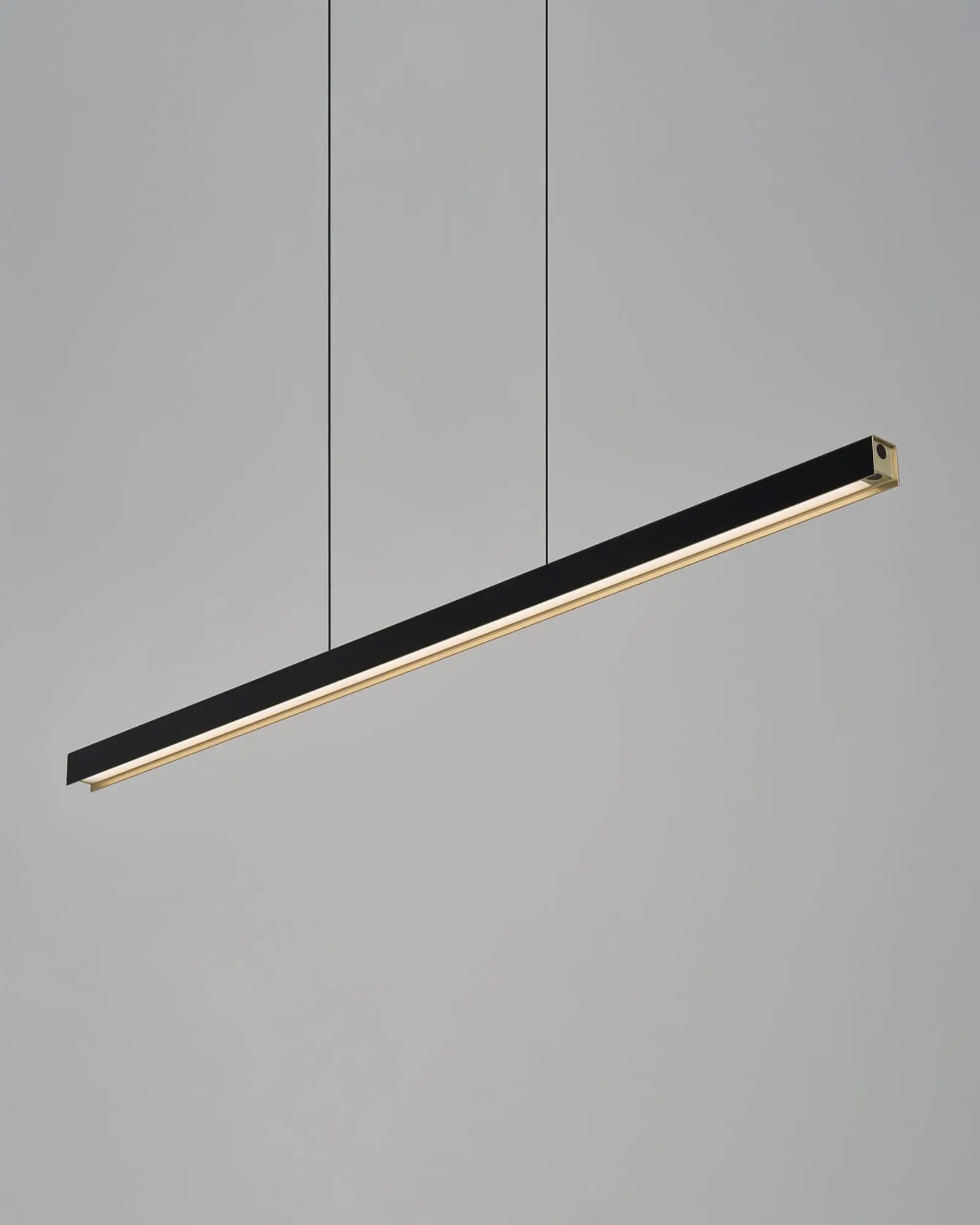 Square Linear modern pendant light
