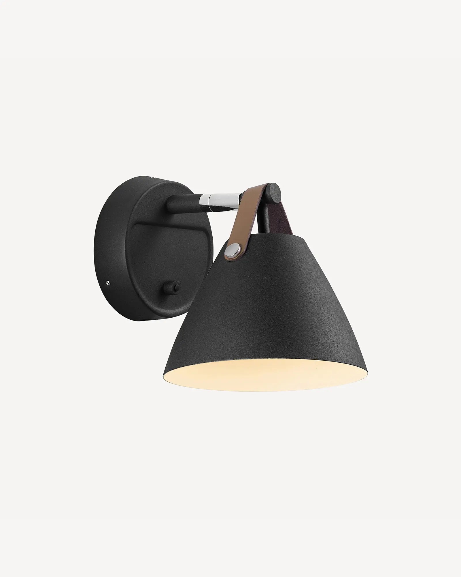 Strap scandinavian wall light