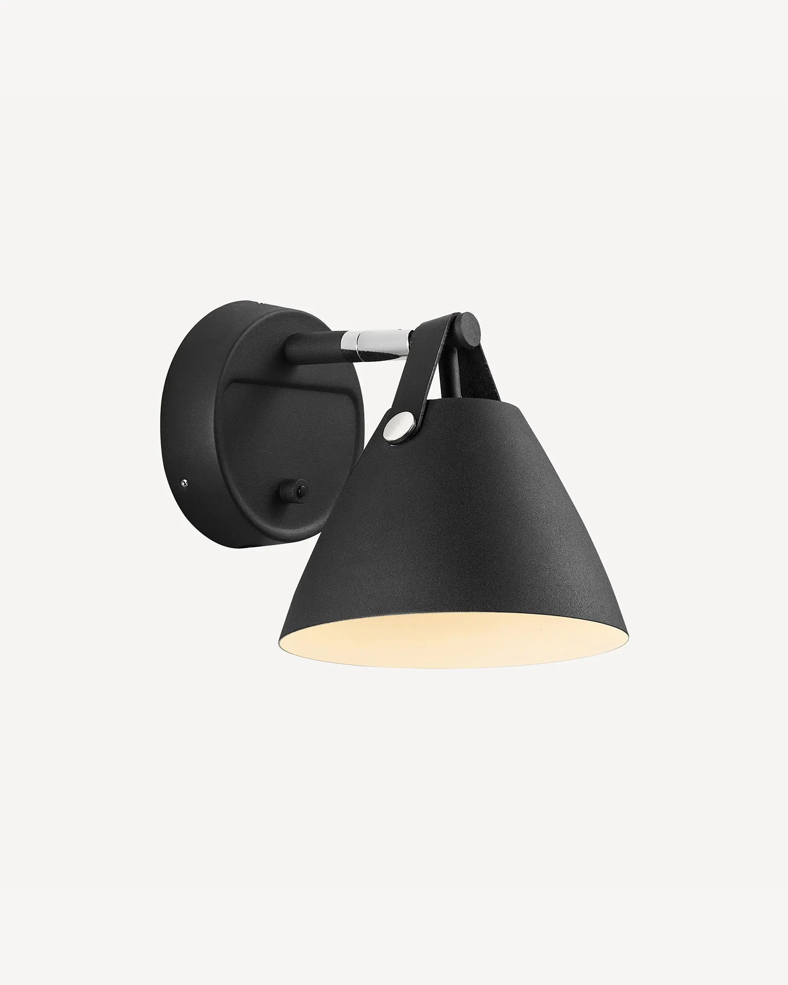 Strap scandinavian wall light