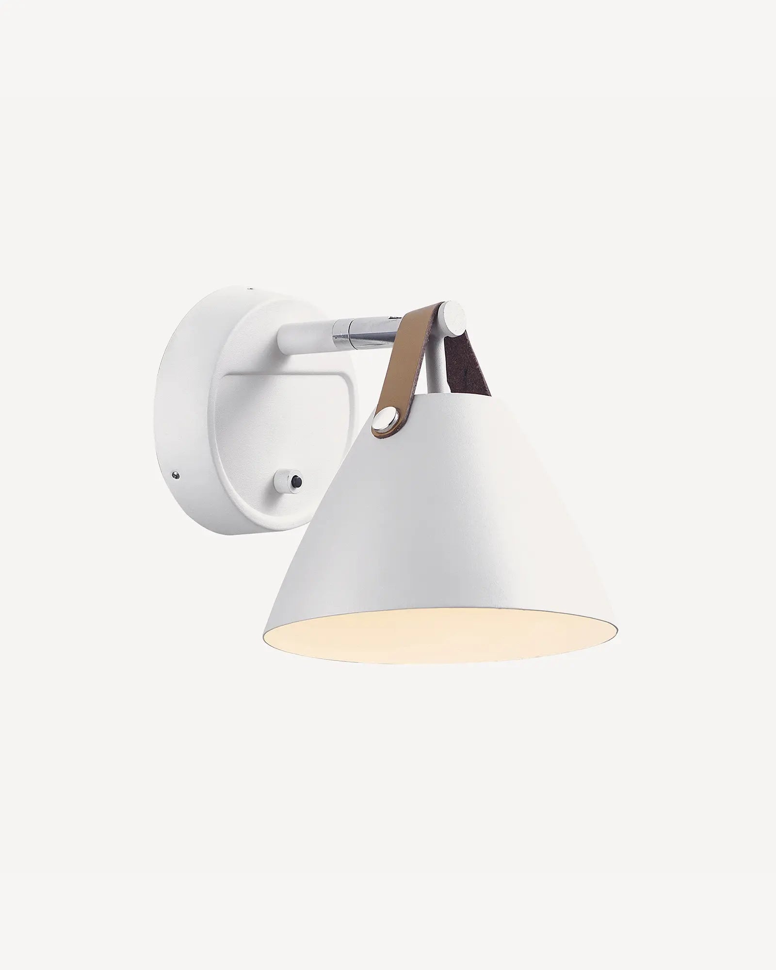 Strap scandinavian wall light