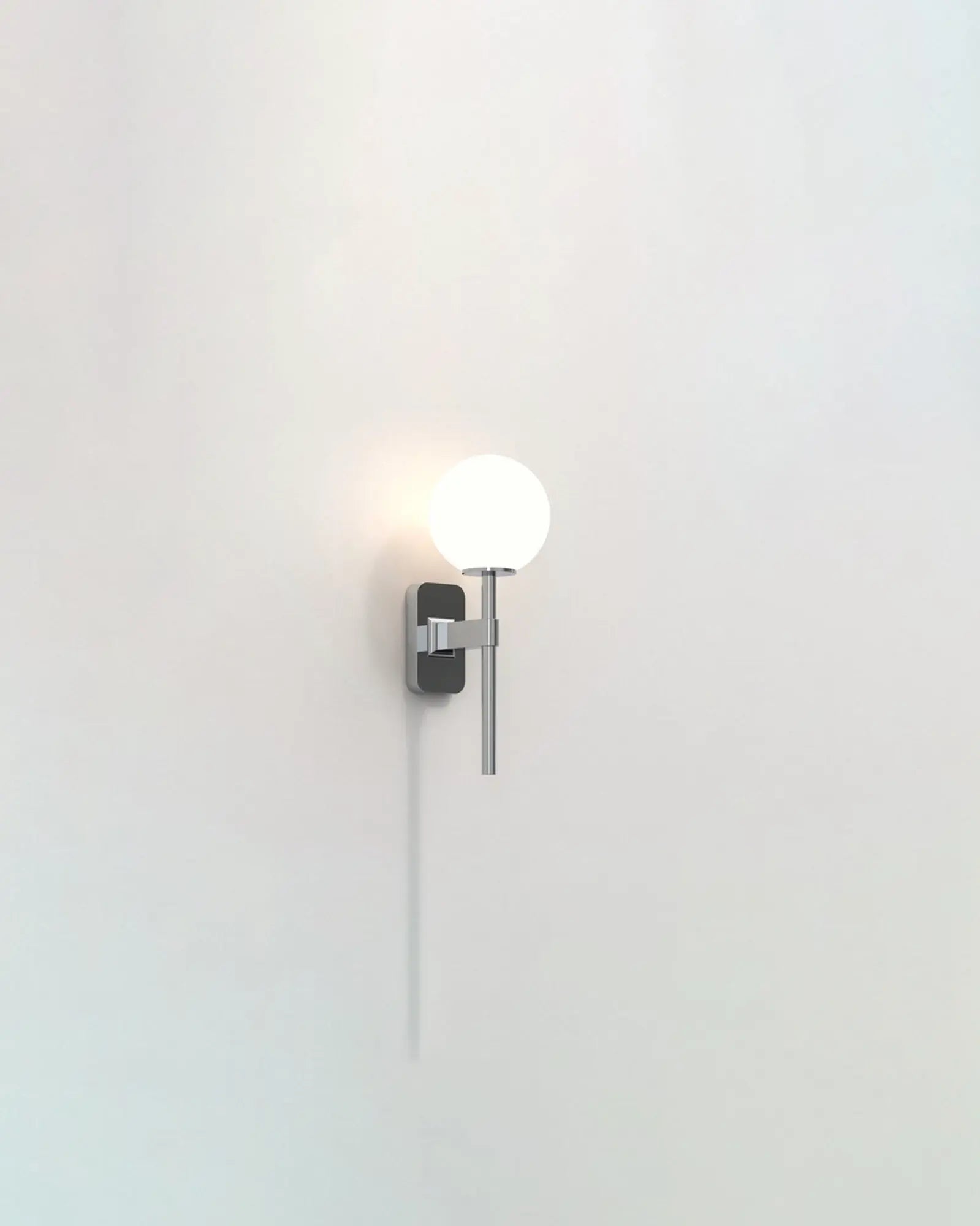 Tacoma single orb wall light