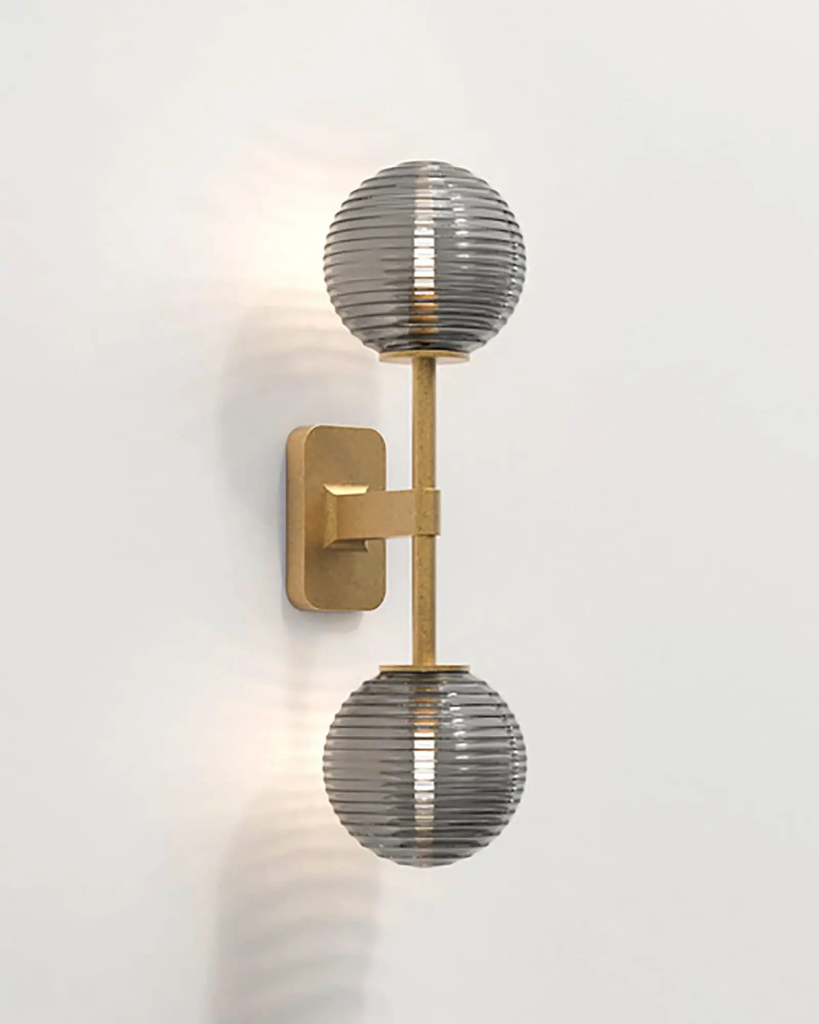 Tacoma twin classic double orb wall light