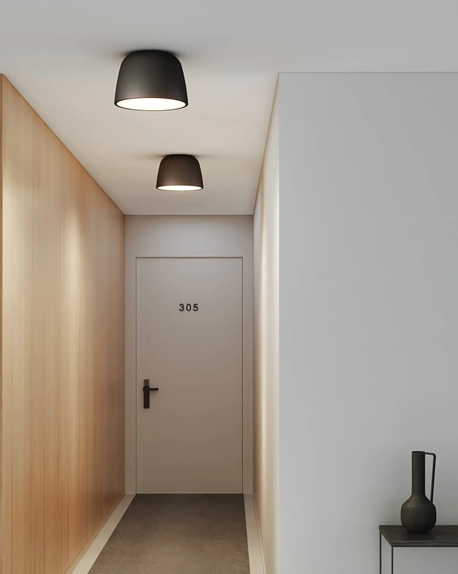 Taiko Ceiling light cluster hallway