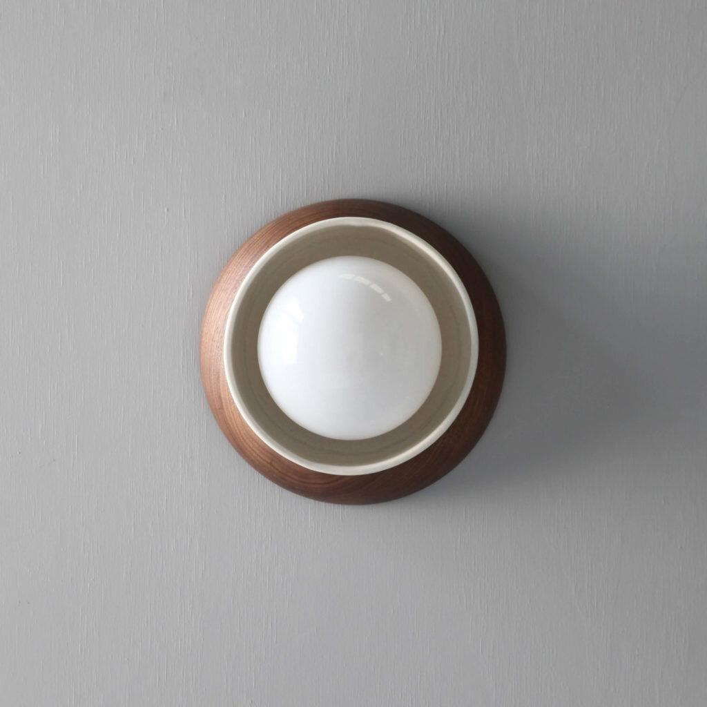 Terra 00 minimalistic organic downlight on Nook Collections front view