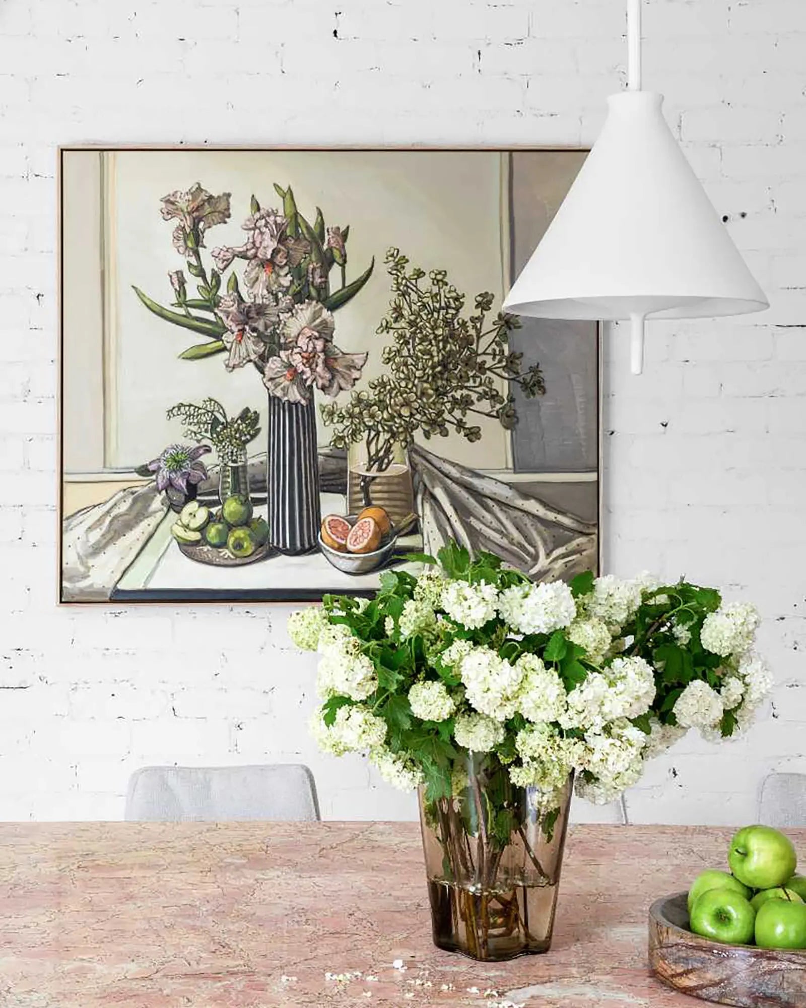 Totana Pendant Light above a table