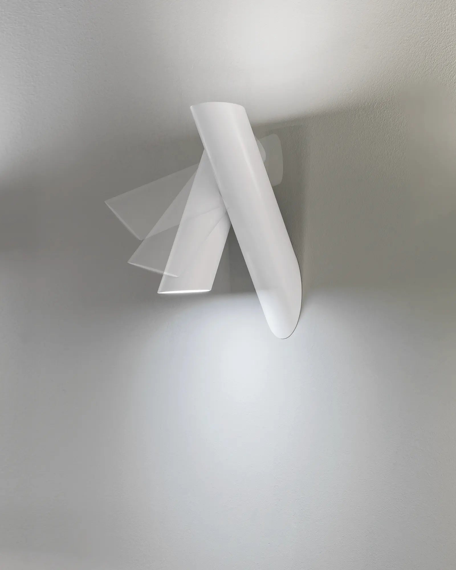 Tubes minimal cylinder wall light adjustable